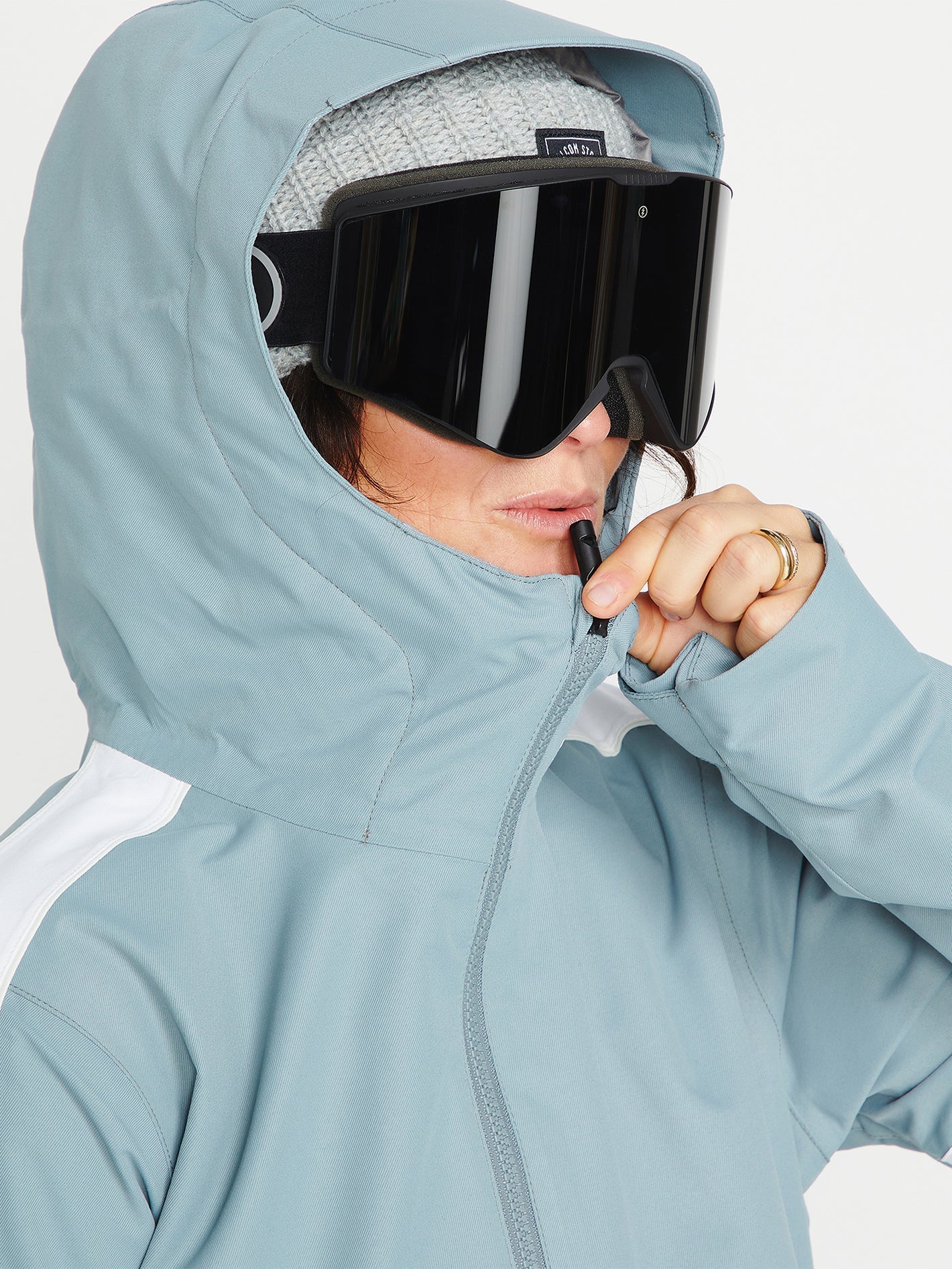 Veste de snow Mirror Pullover - Green Ash - Image 4