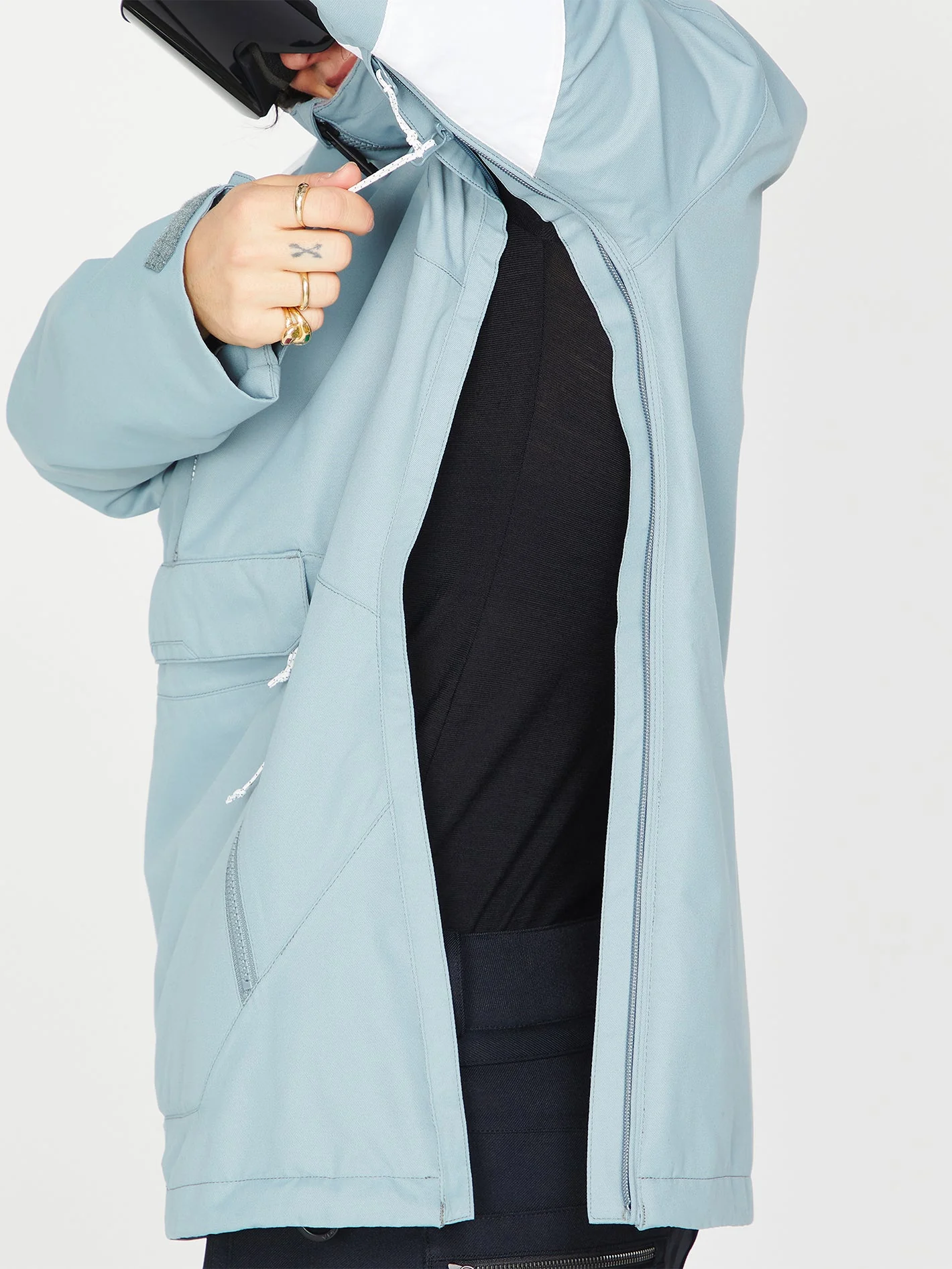 Veste de snow Mirror Pullover - Green Ash - Image 7