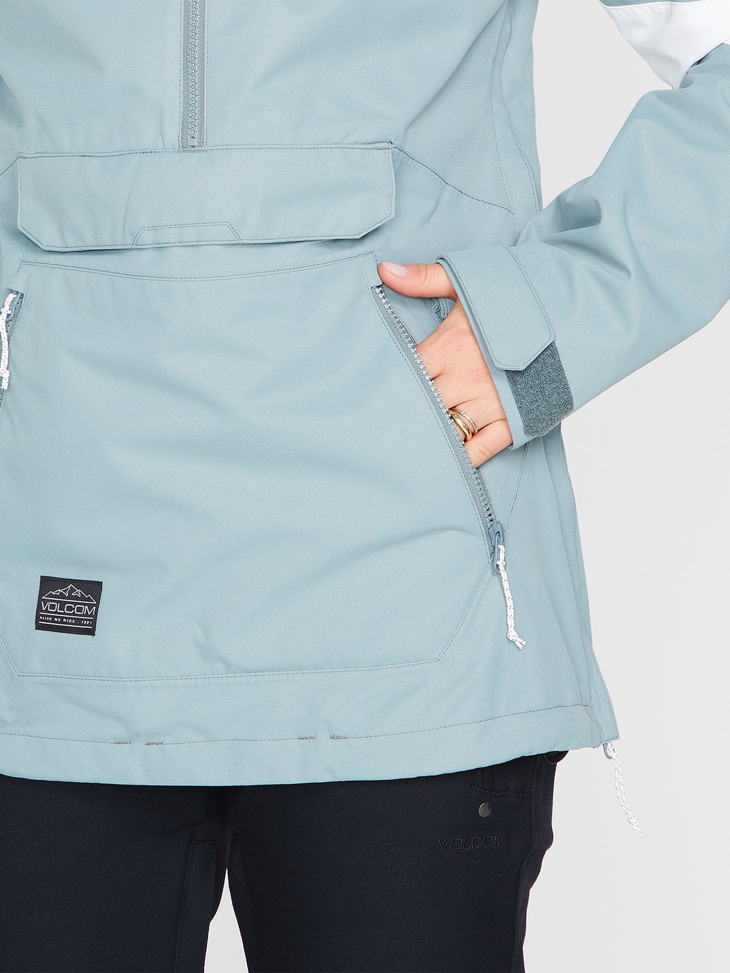 Veste de snow Mirror Pullover - Green Ash - Image 9