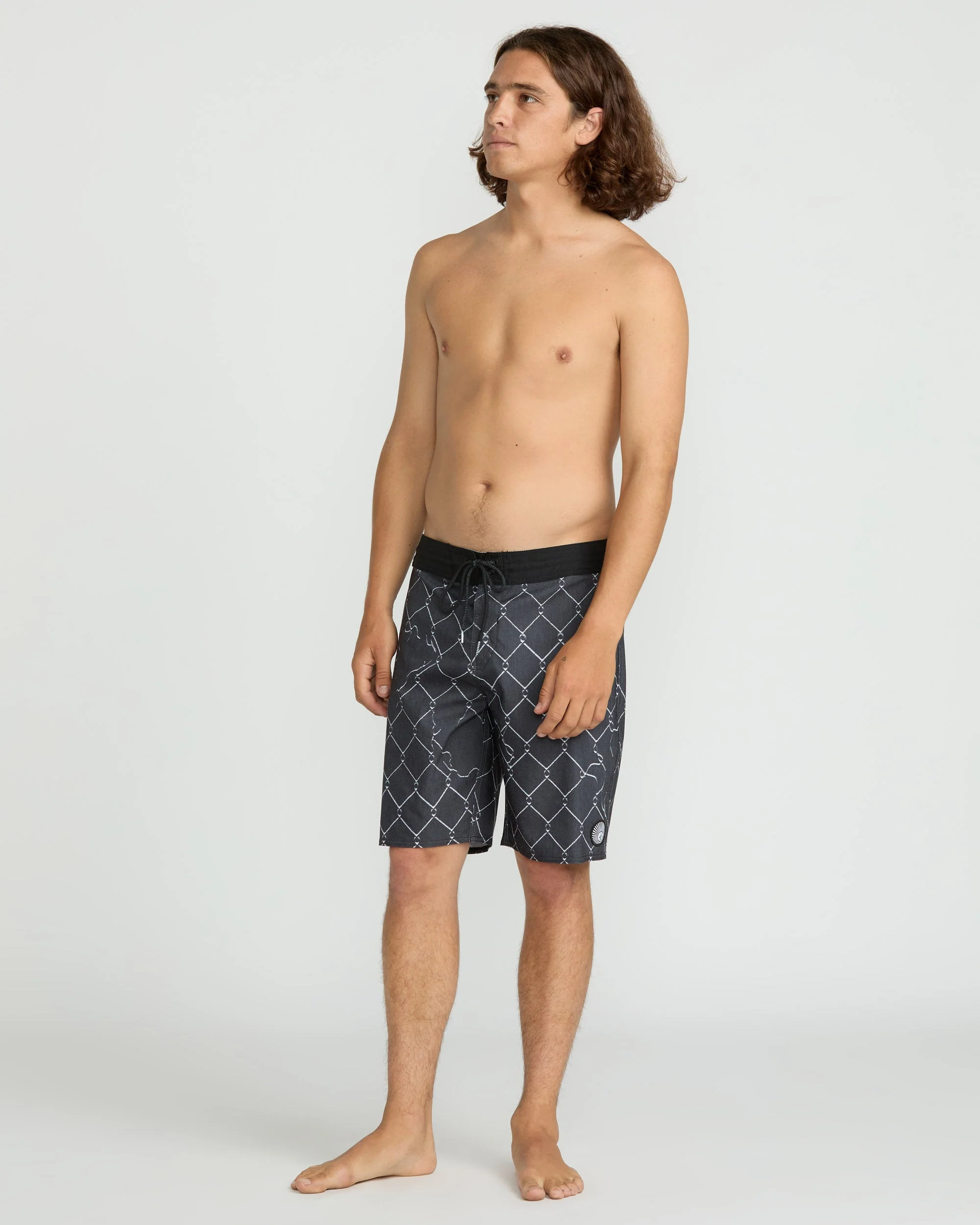 Boardshort Misdormeaner Stoney 19" - Black - Image 4