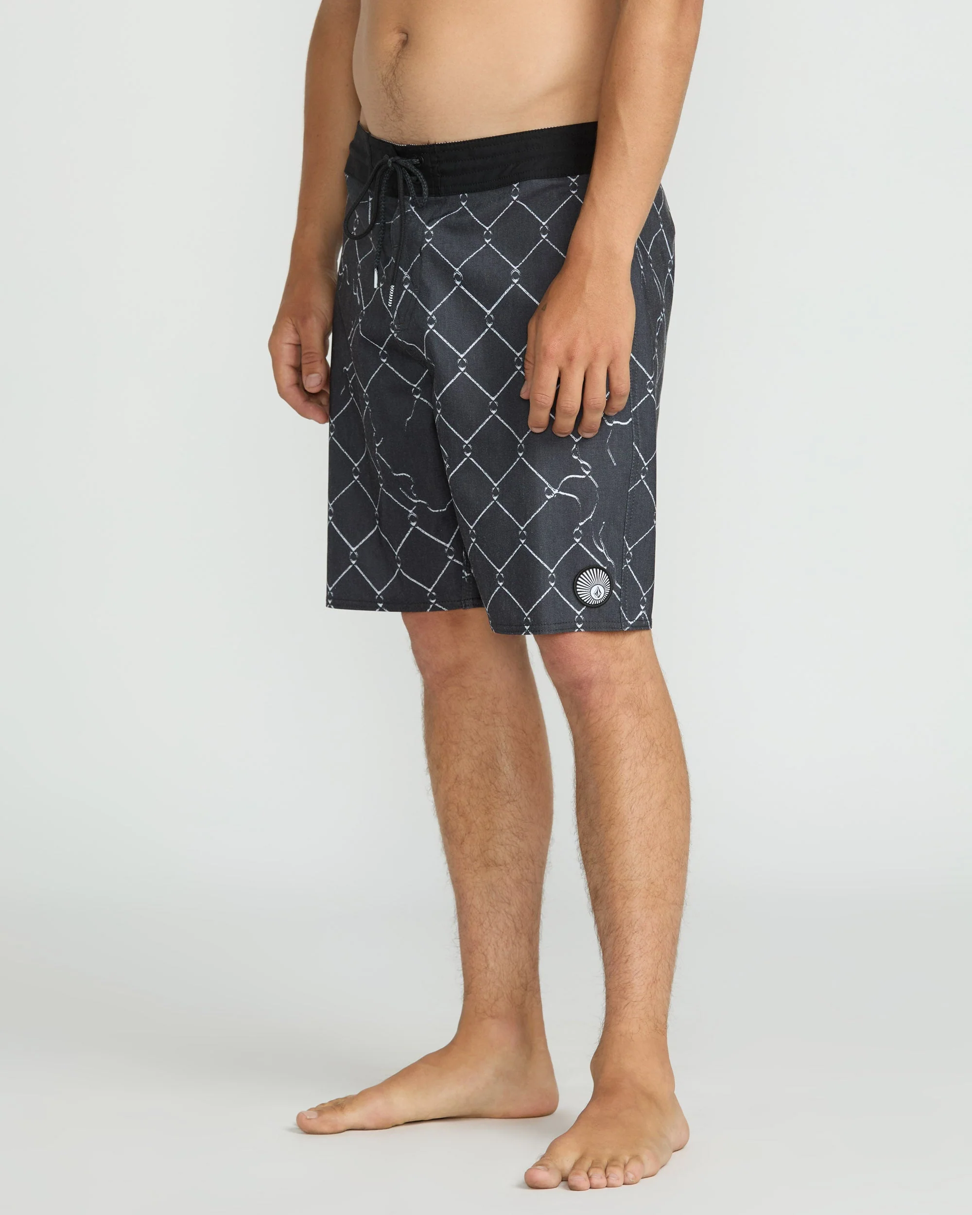 Boardshort Misdormeaner Stoney 19" - Black - Image 5