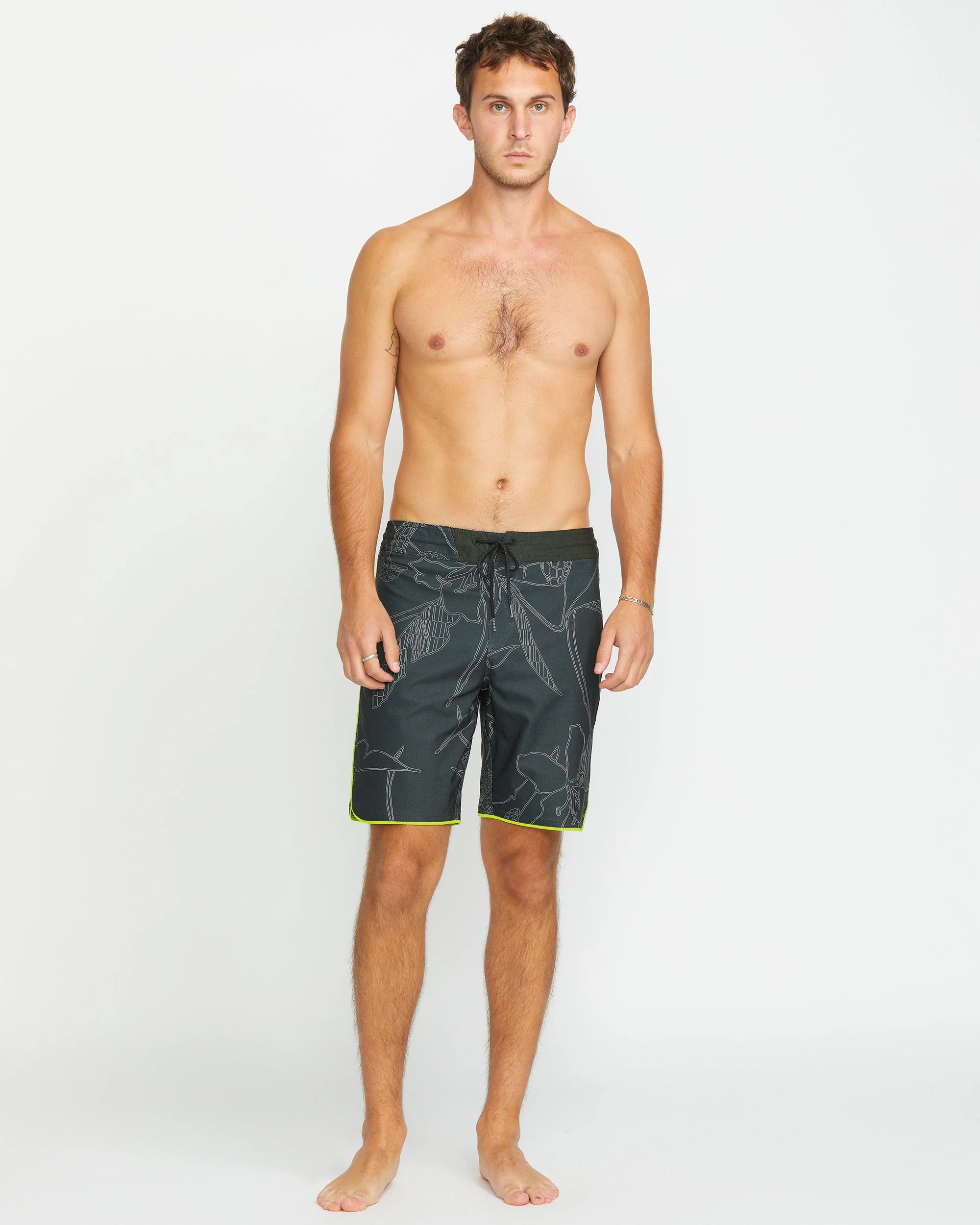 Boardshort Mister Fib Scallop Stoney 19" - STEALTH - Image 6
