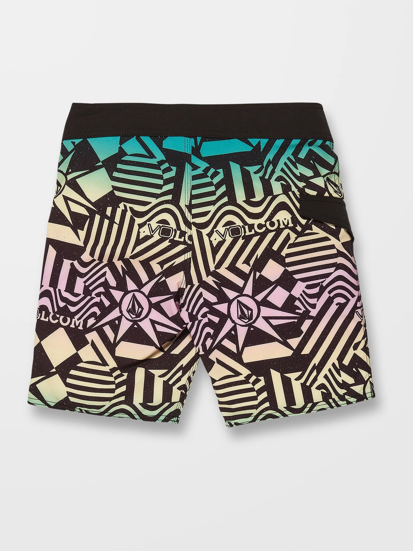 Boardshort Mod Ringer 16" - BLACK - (ENFANT) - Image 3
