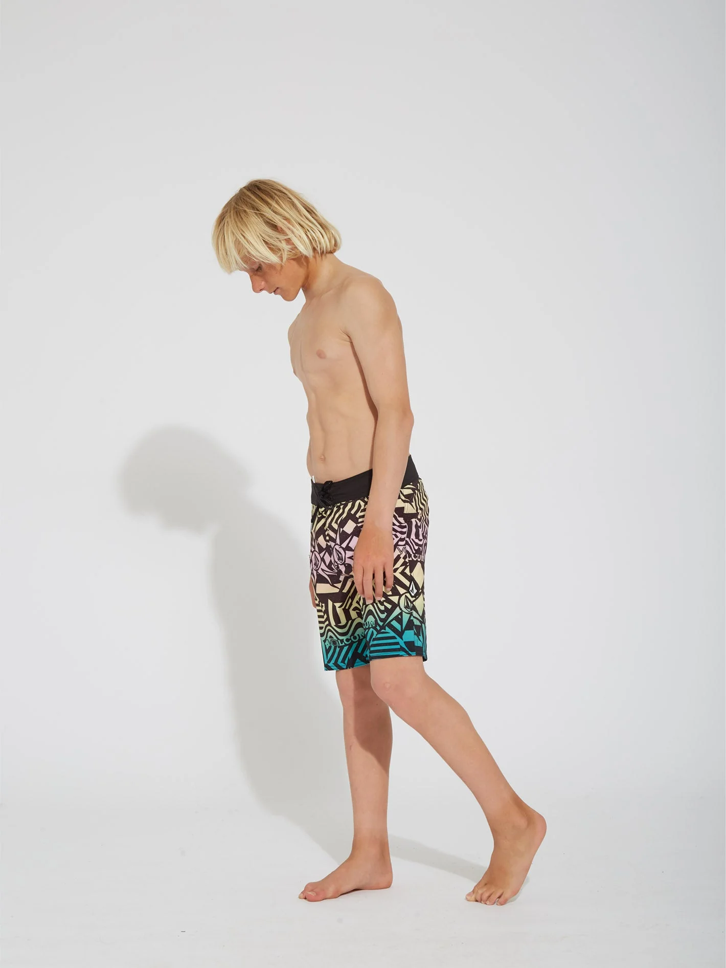 Boardshort Mod Ringer 16" - BLACK - (ENFANT) - Image 5
