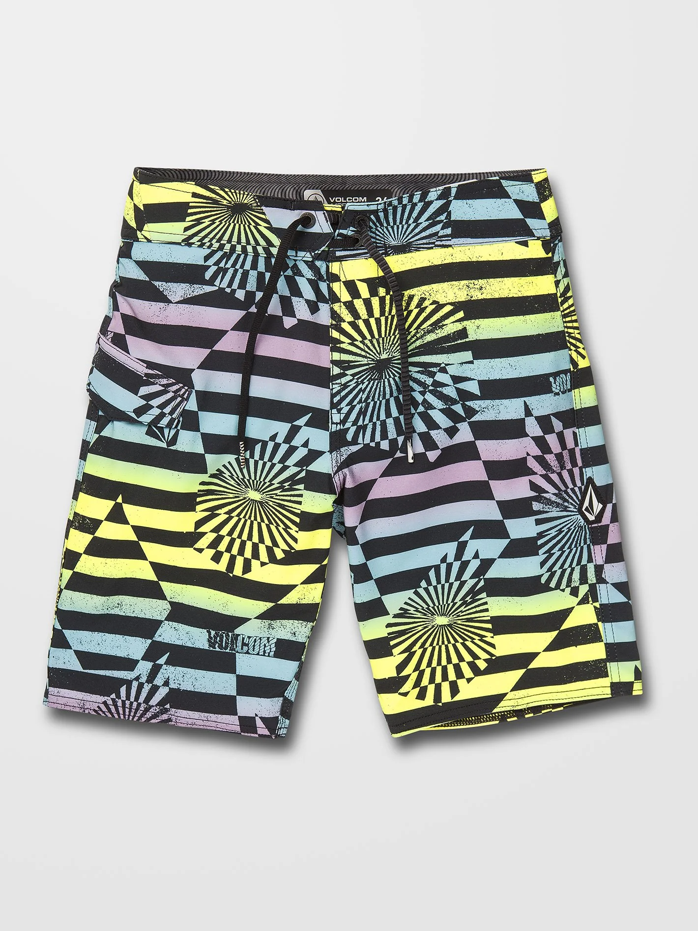 Boardshort Mod-tech Stone Stripe - ANTIGUA SAND - (Enfant)