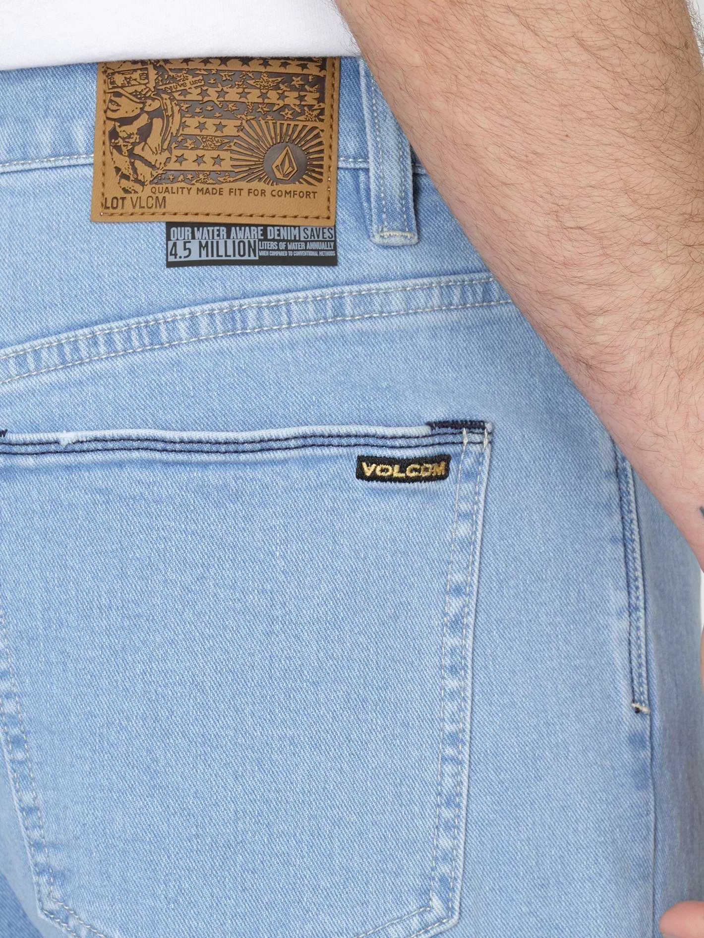 Jean Modown Tapered - LIGHT VINTAGE INDIGO - Image 4