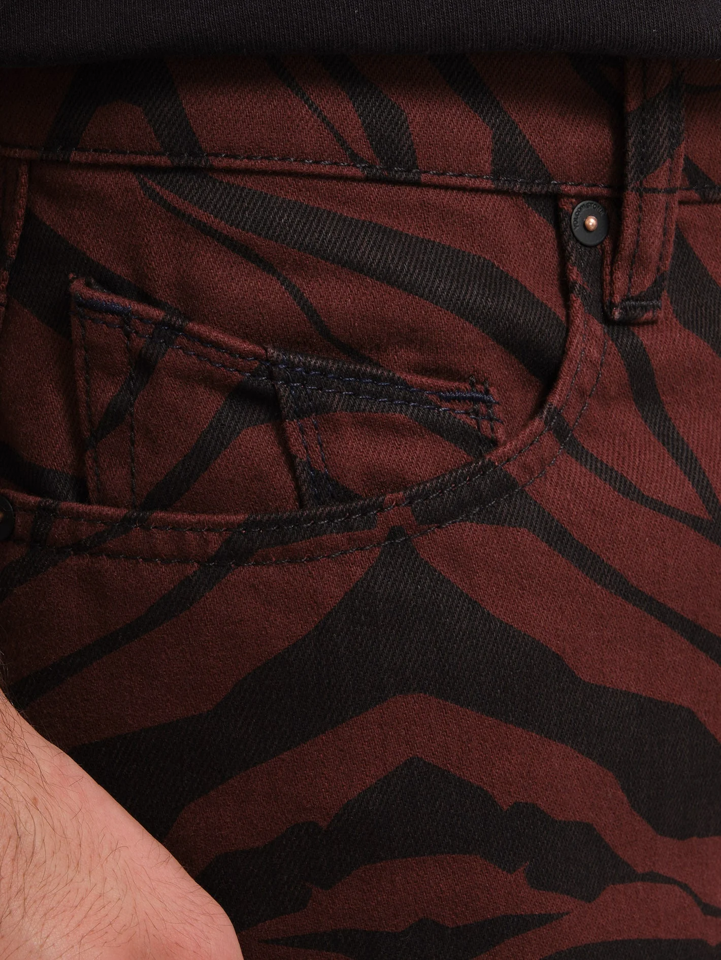 Jean Modown Tapered - BITTER CHOCOLATE - Image 5