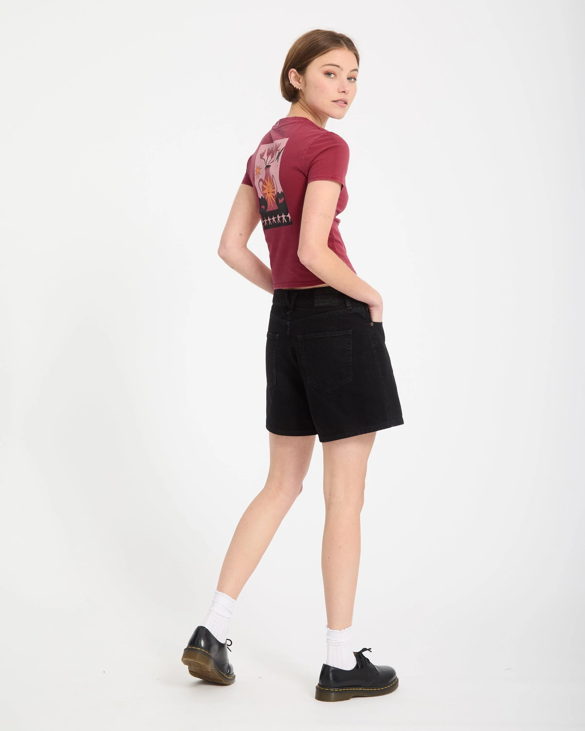 T-shirt Moove On - Deep Red - Image 7