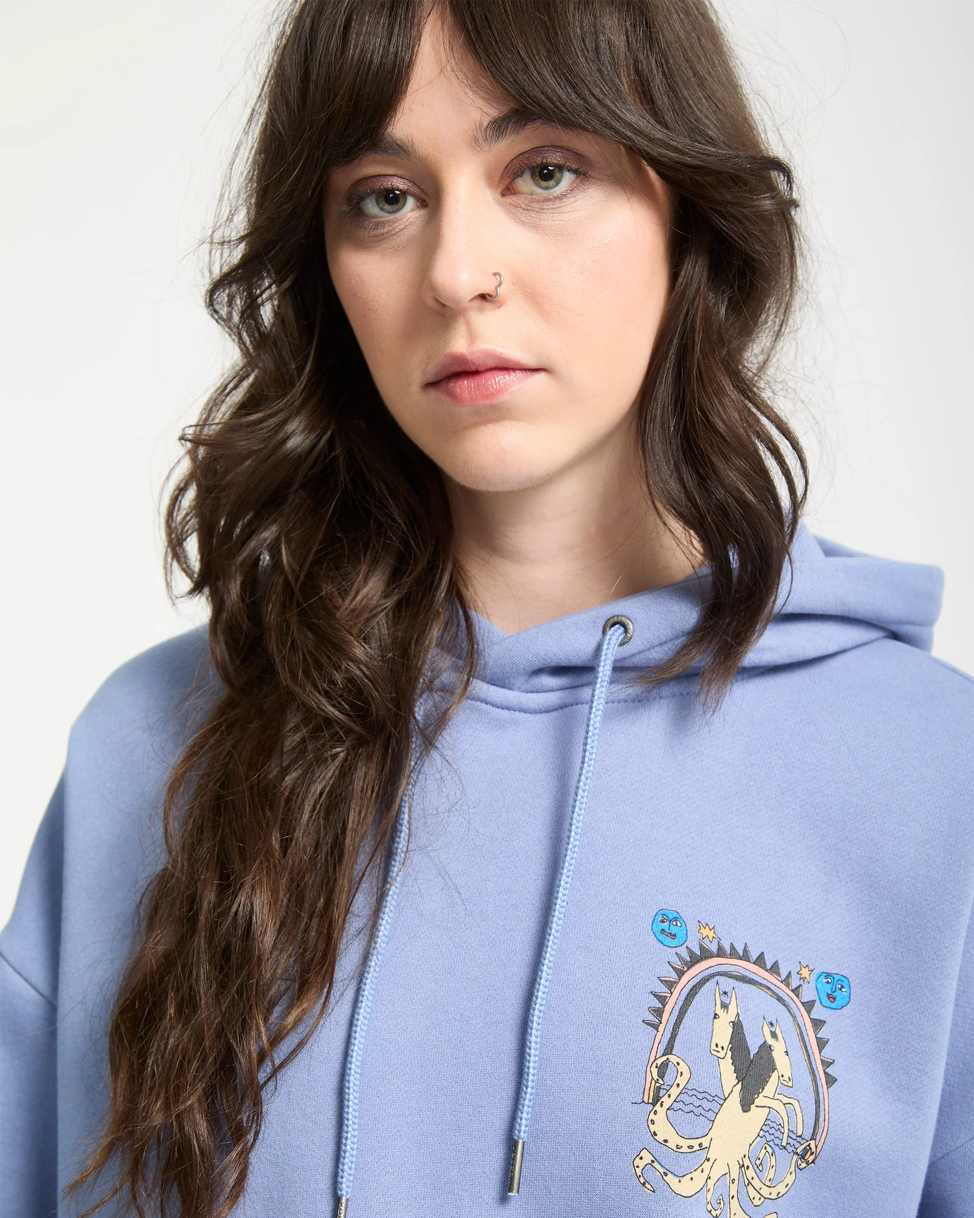 Sweat À Capuche Moove On - Carolina Blue - Image 3