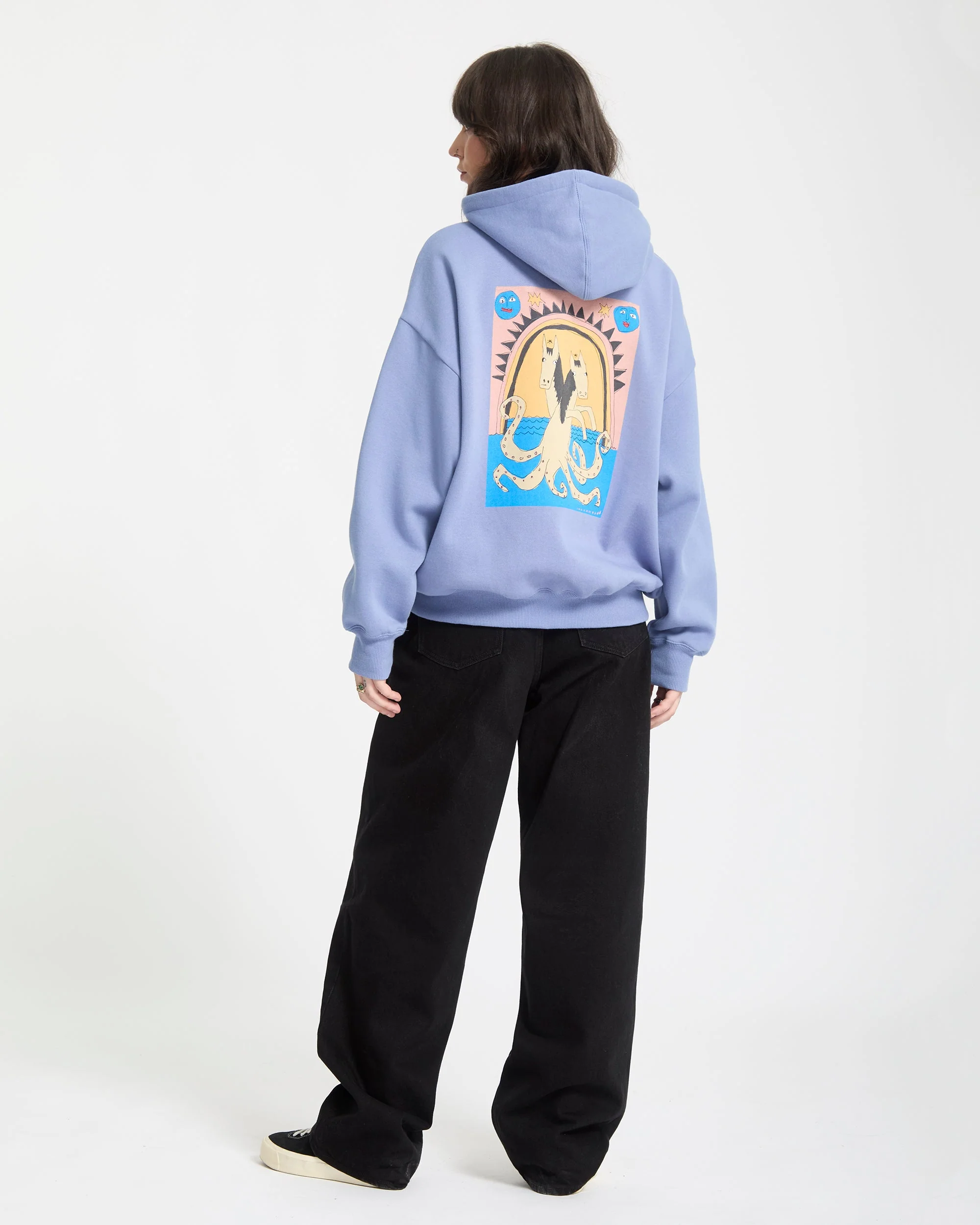 Sweat À Capuche Moove On - Carolina Blue - Image 4