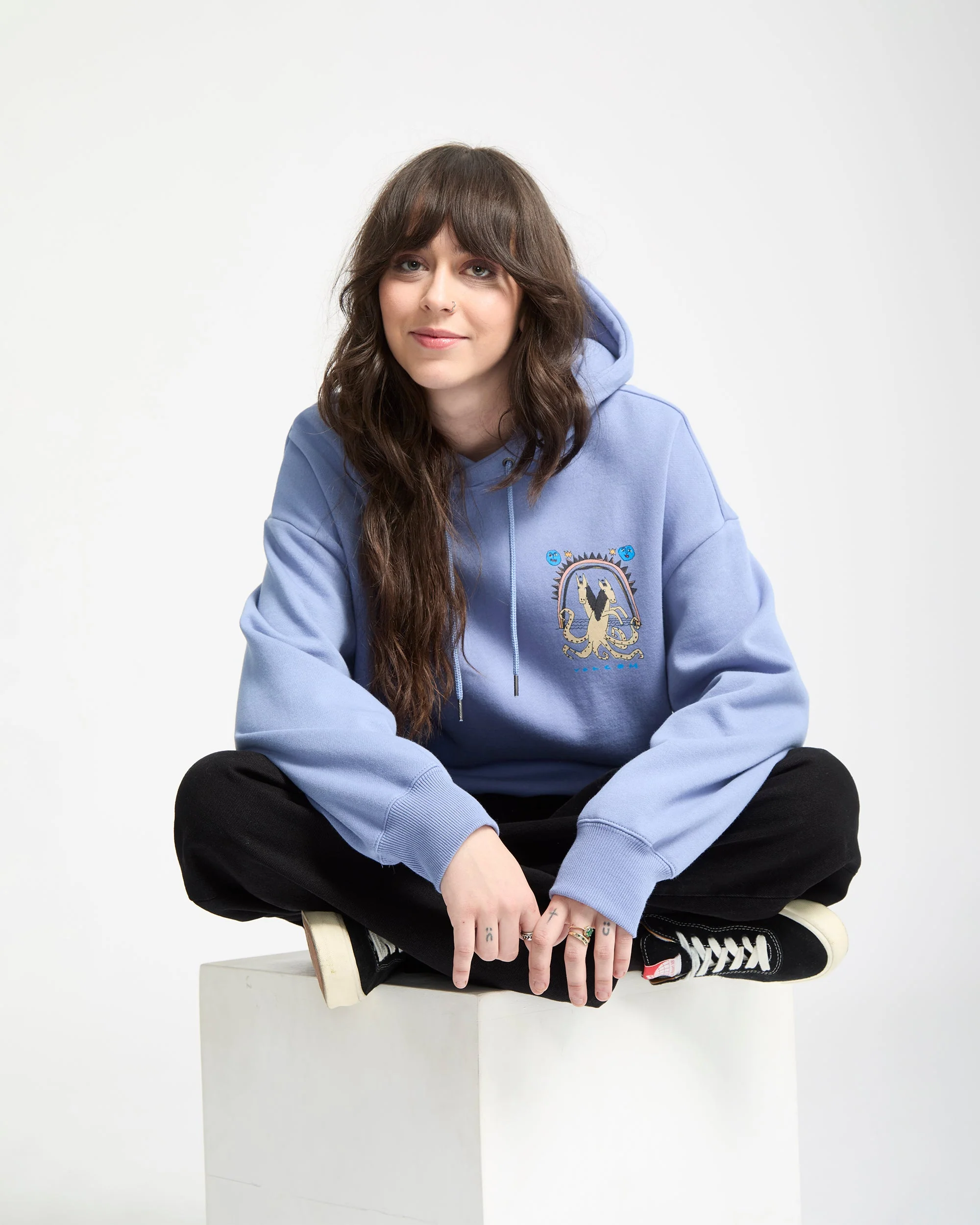 Sweat À Capuche Moove On - Carolina Blue - Image 5