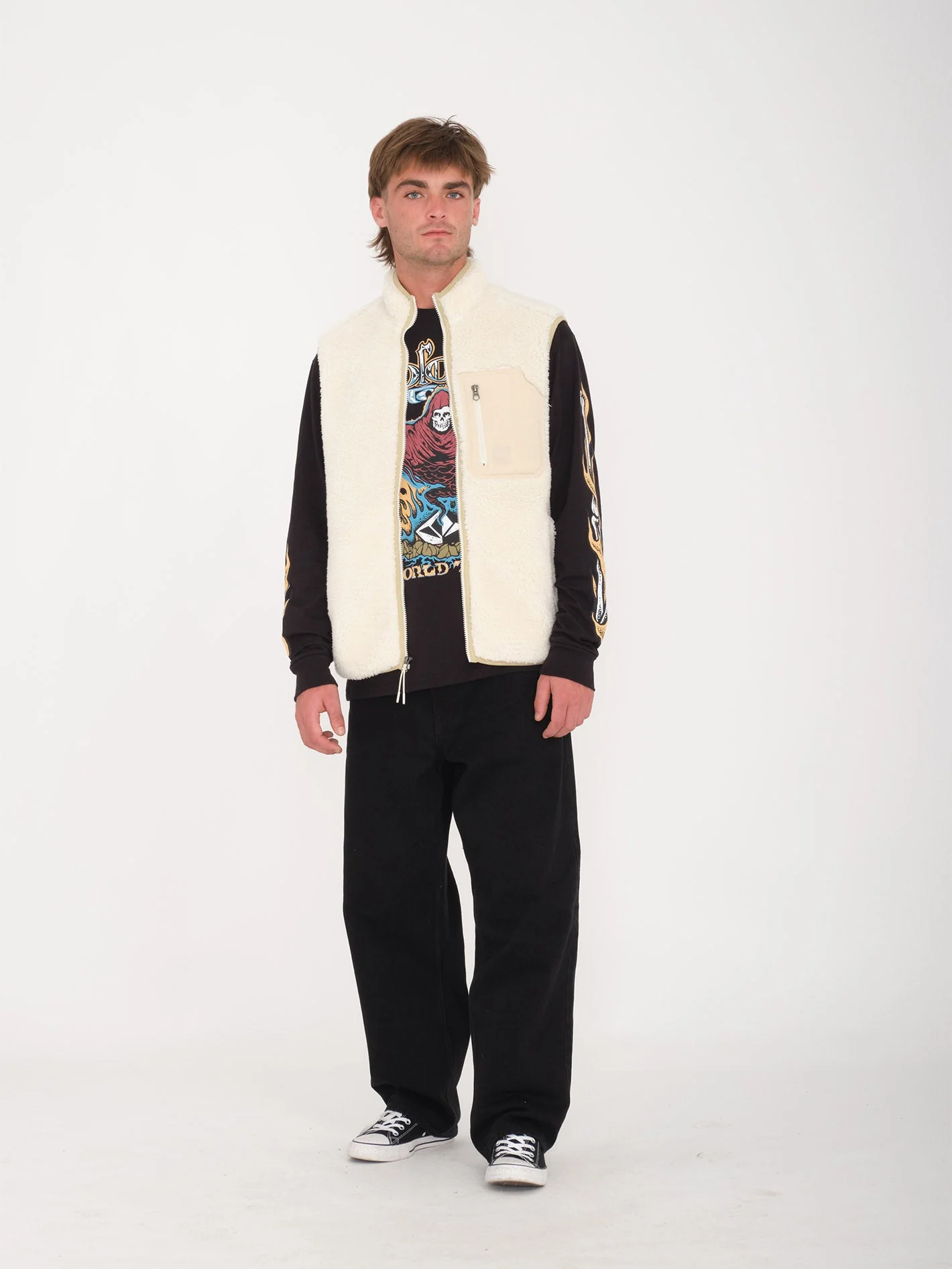 Veste Muzzer Fuzzar - DIRTY WHITE - Image 3