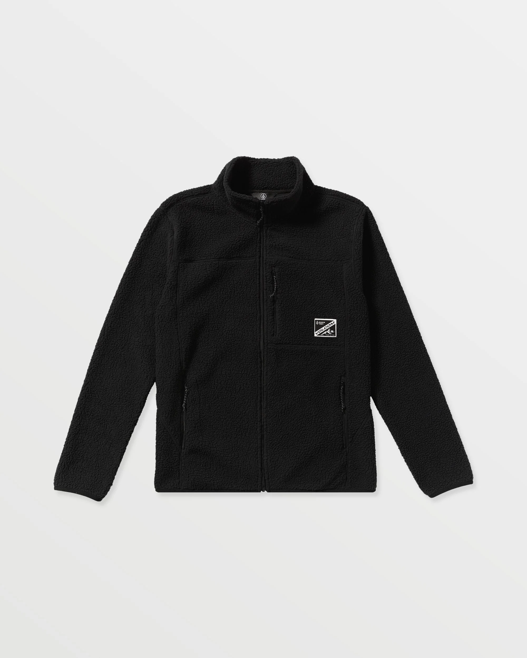 Veste zippée en sherpa Nelson - Black - Image 8