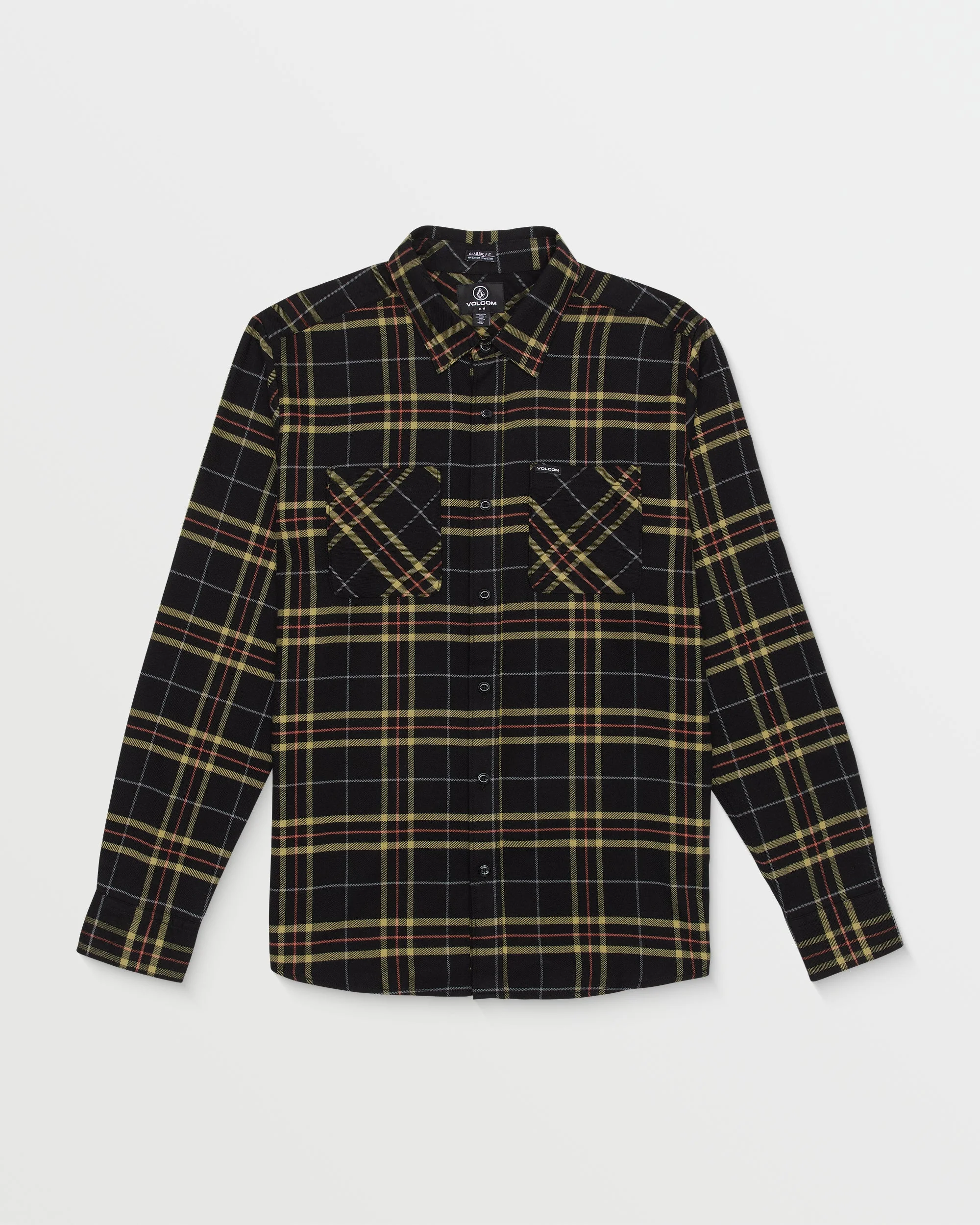 Chemise en flanelle Netastone - Black