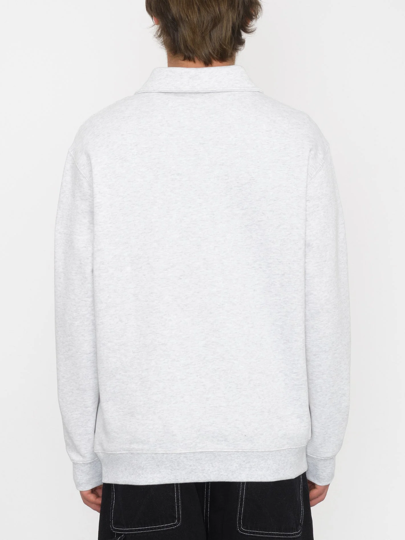 Sweatshirt Nevermine Terry - BONE HEATHER - Image 2