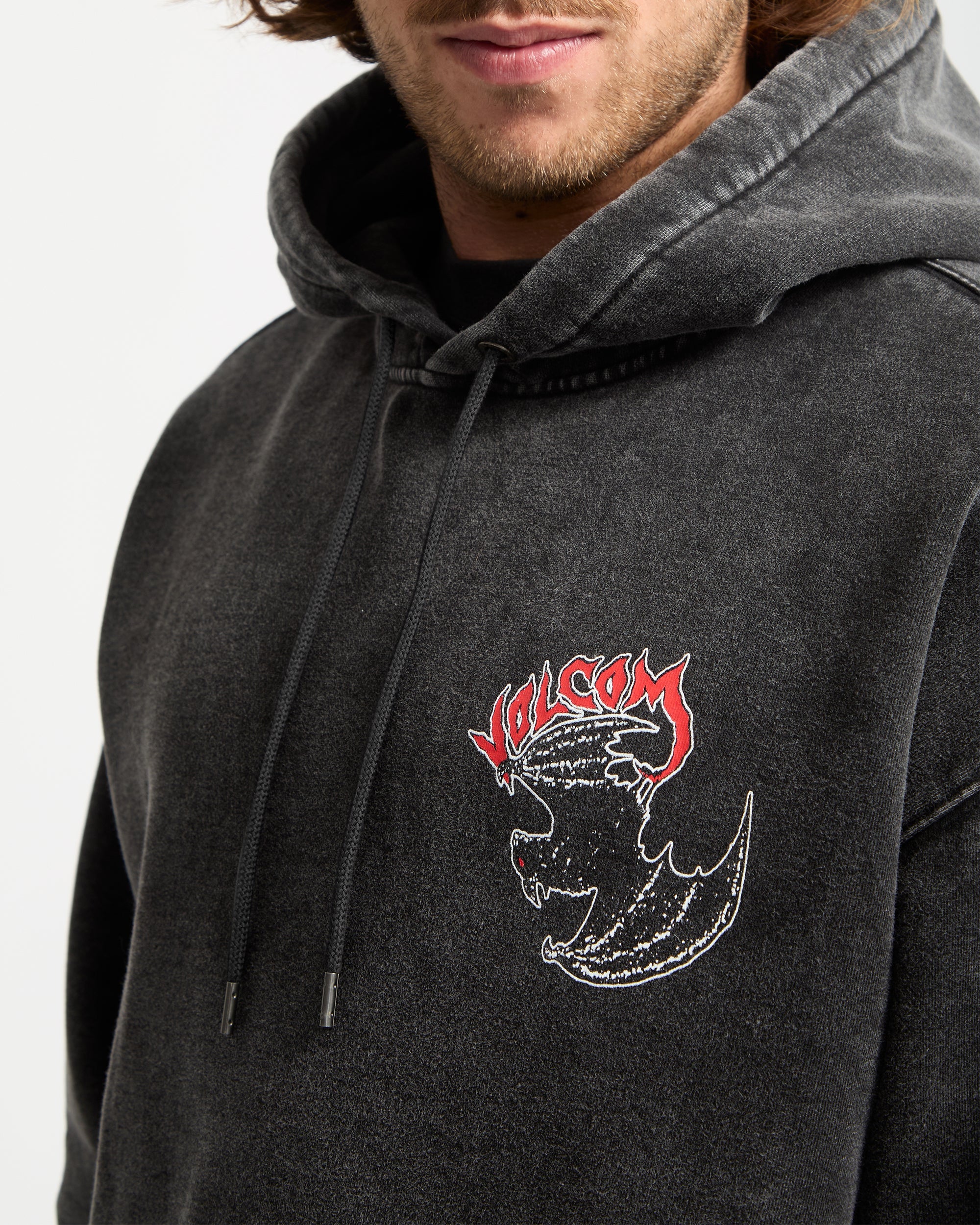 Sweat À Capuche Nightwasher - Light Acid Black - Image 3