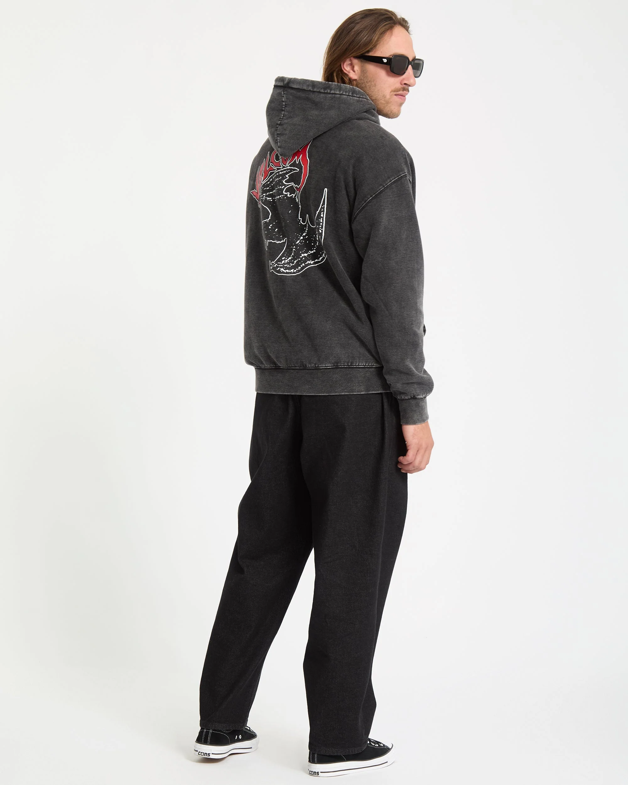 Sweat À Capuche Nightwasher - Light Acid Black - Image 6