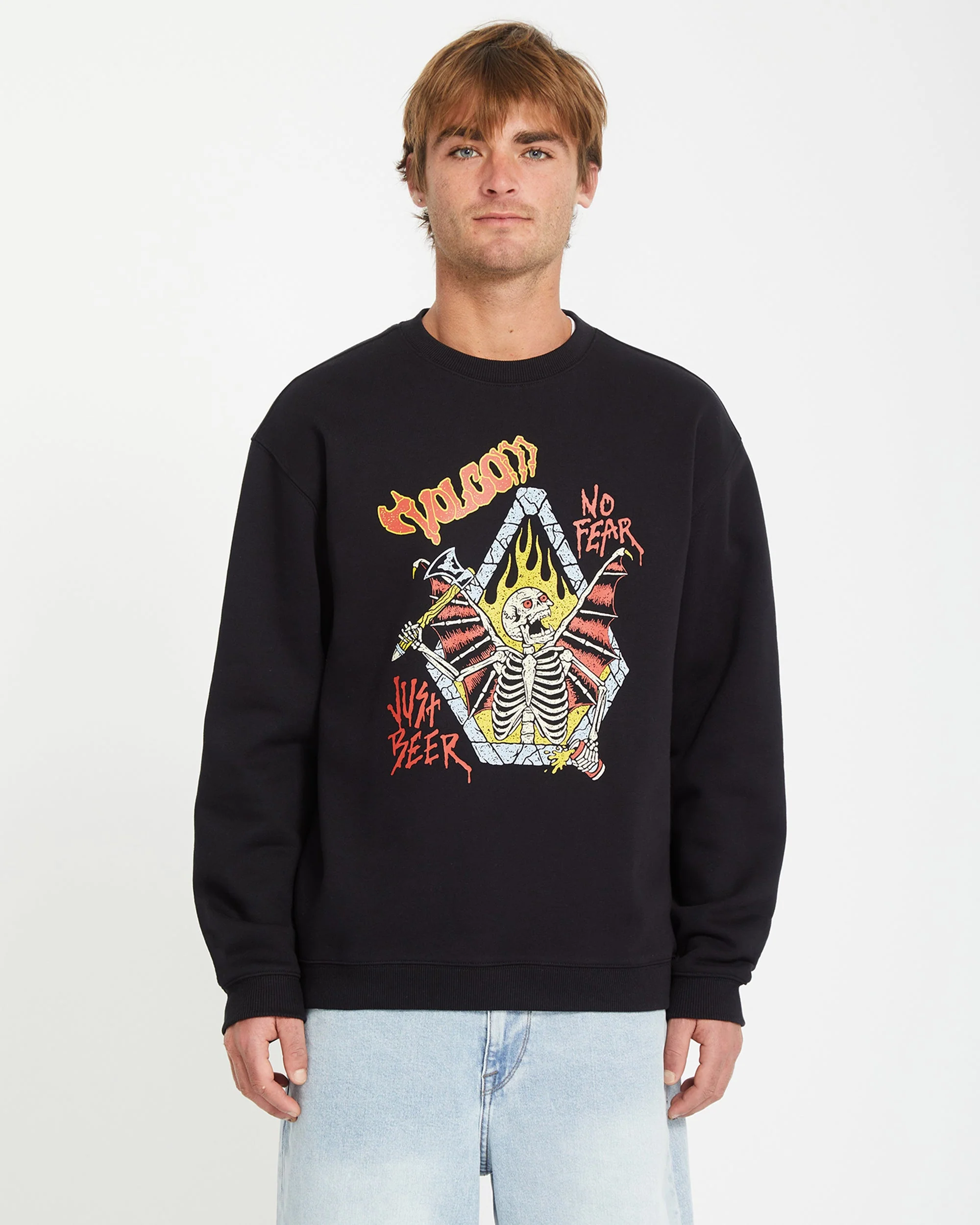 Sweatshirt Noder - BLACK