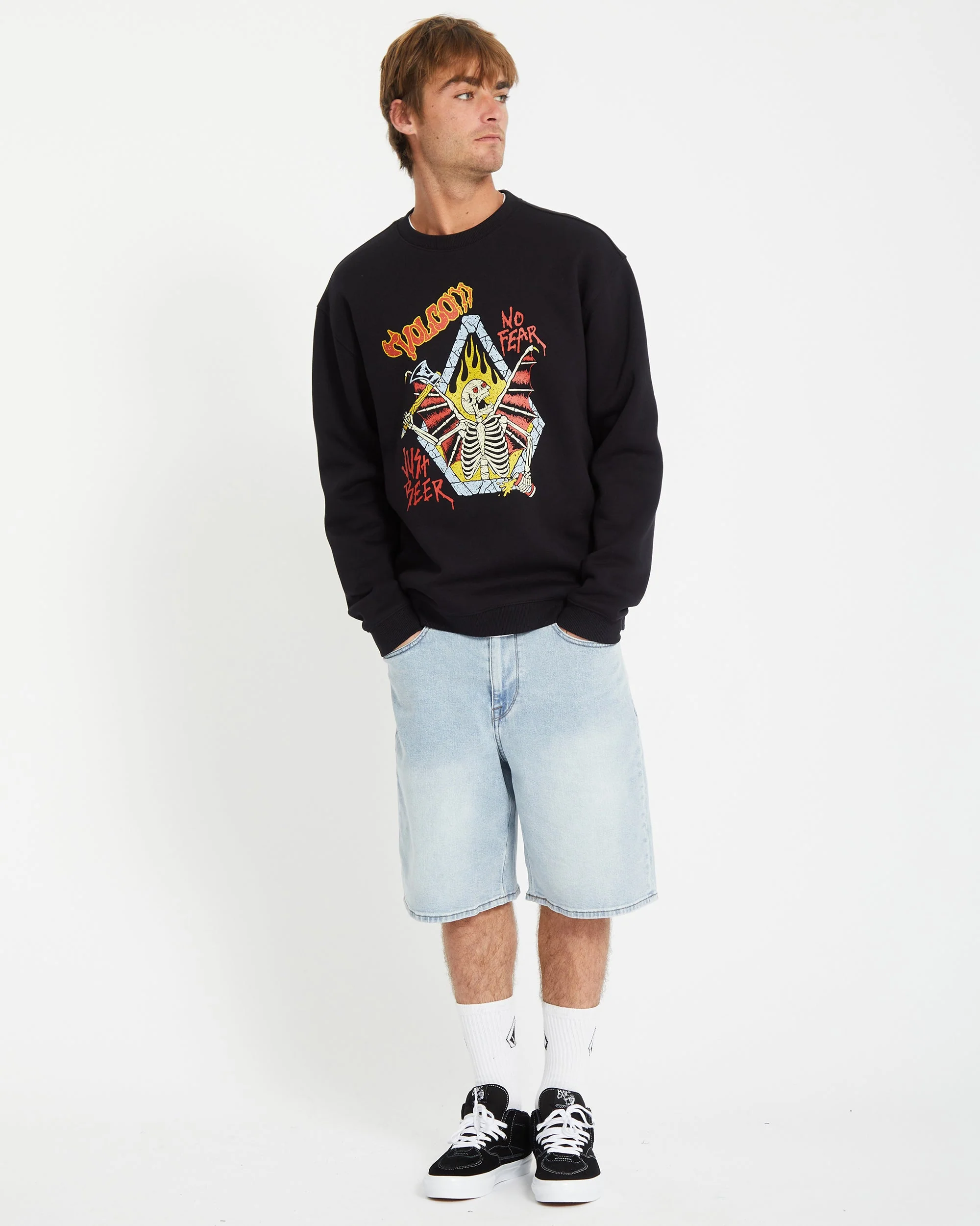 Sweatshirt Noder - BLACK - Image 6