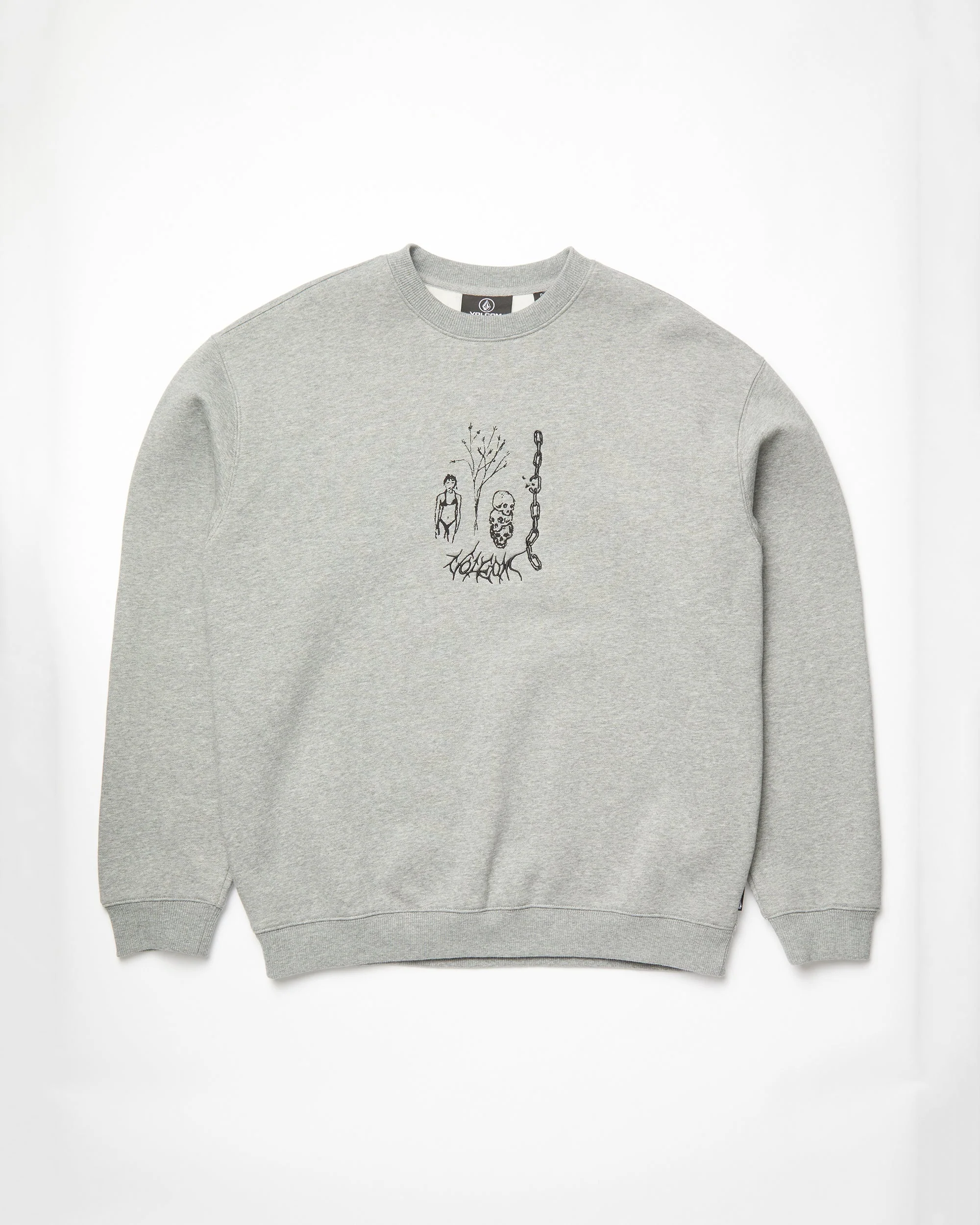 Sweatshirt Noder - HEATHER GREY - Image 8