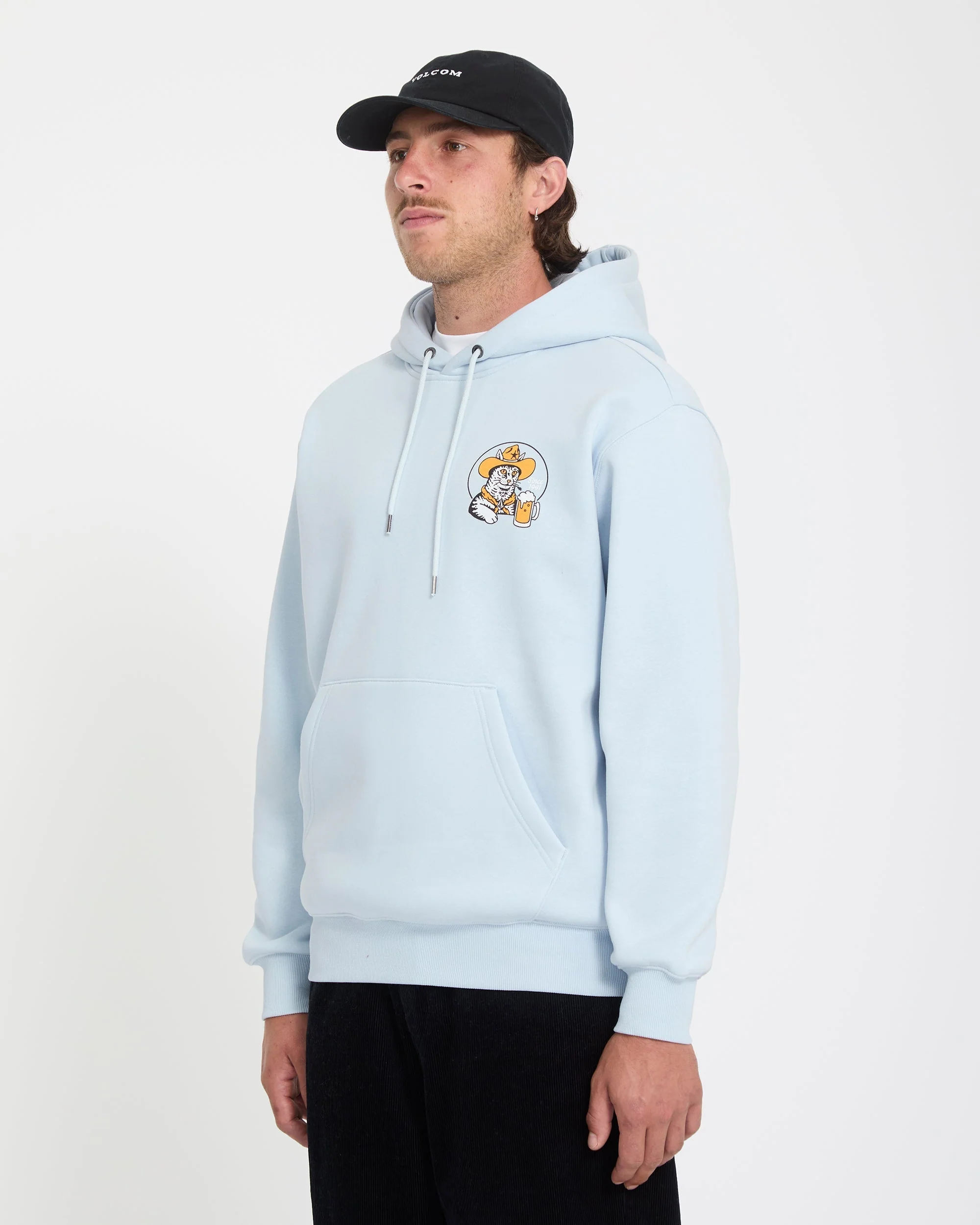 Sweat à capuche Noder - Light Blue Acid - Image 6