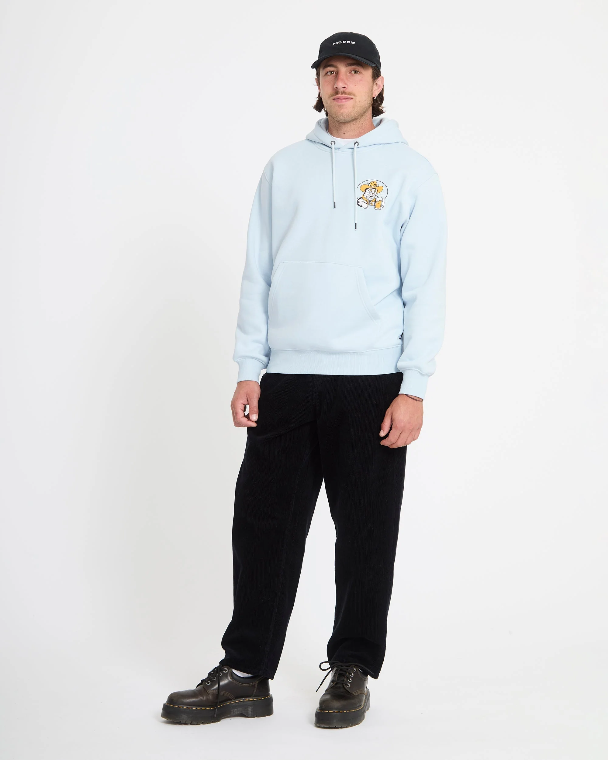 Sweat à capuche Noder - Light Blue Acid - Image 8