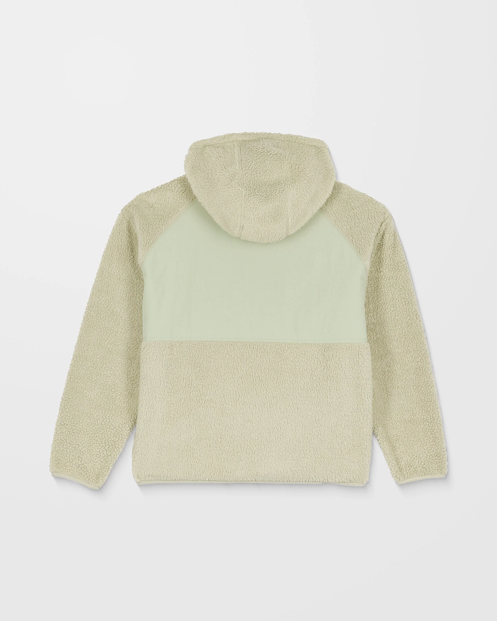 Sweat Sherpa À Capuche Zippé Nomaa - Green Tea - Image 9