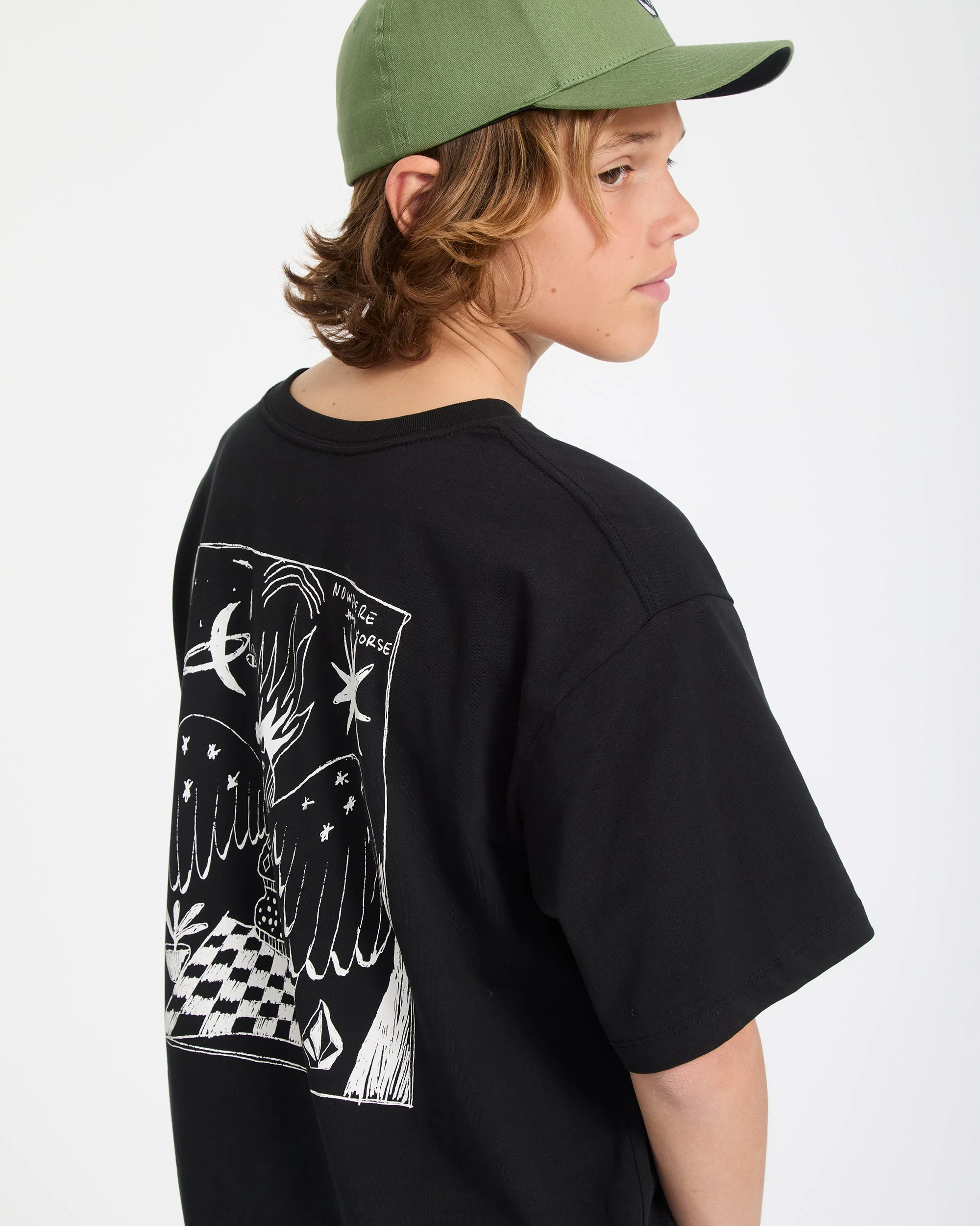 T-shirt Nowhere - Black - (ENFANT) - Image 10