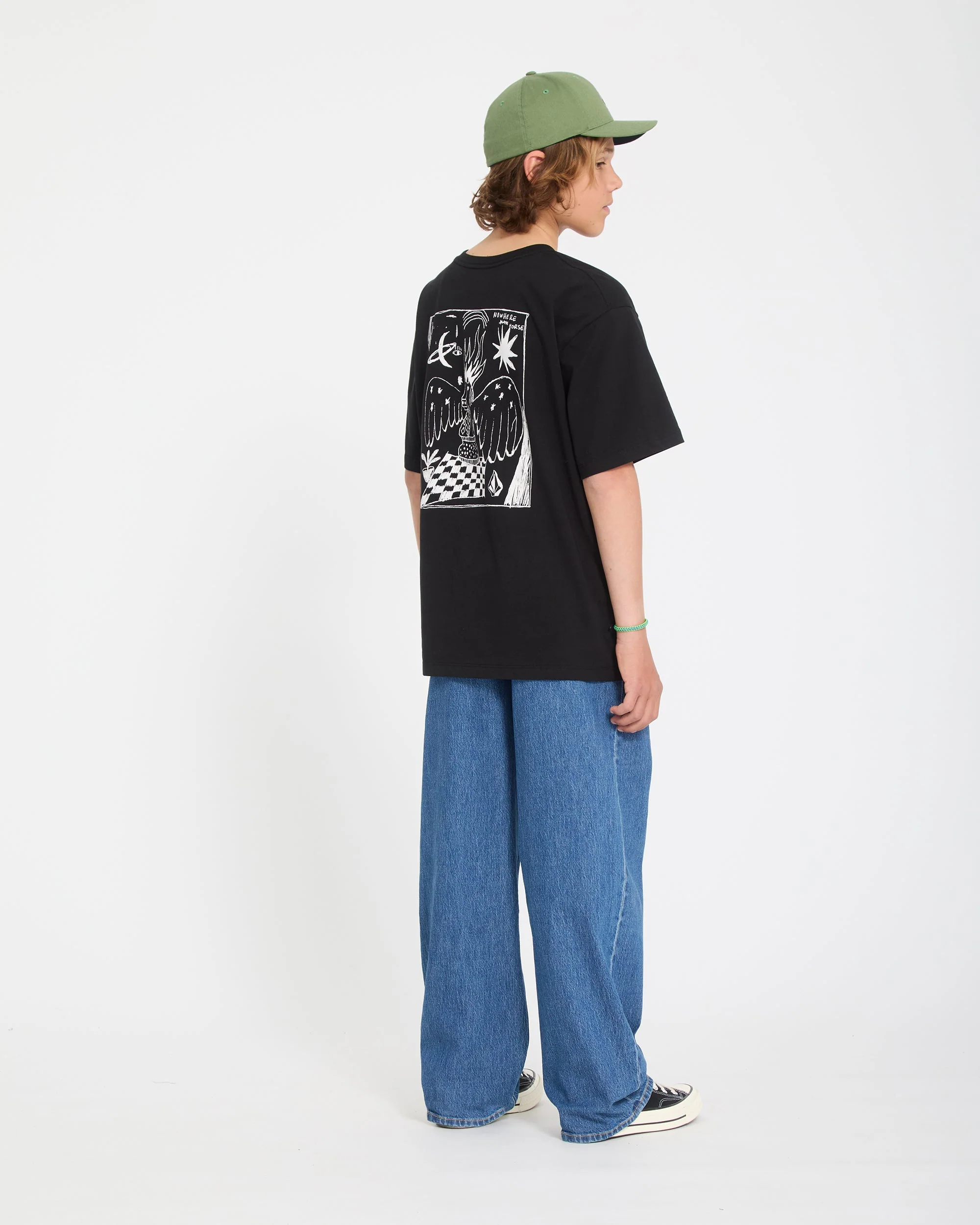 T-shirt Nowhere - Black - (ENFANT) - Image 7