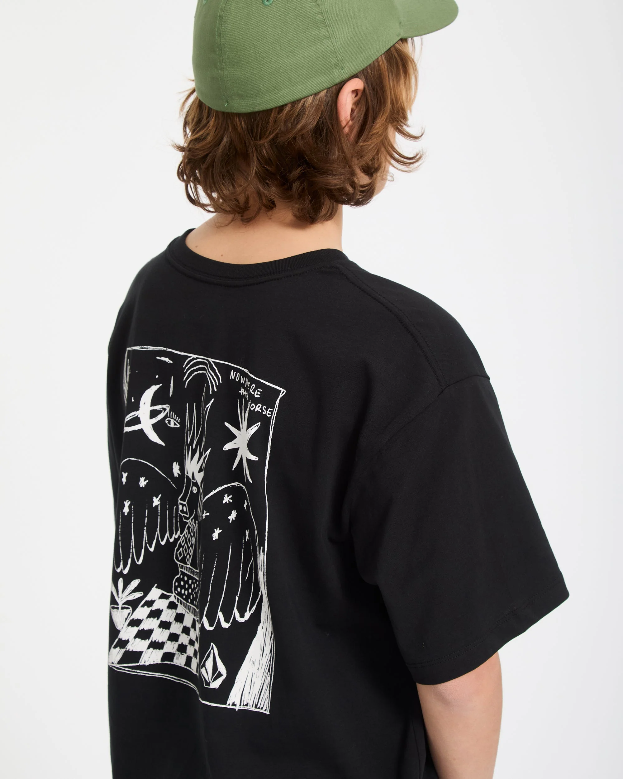 T-shirt Nowhere - Black - (ENFANT) - Image 9