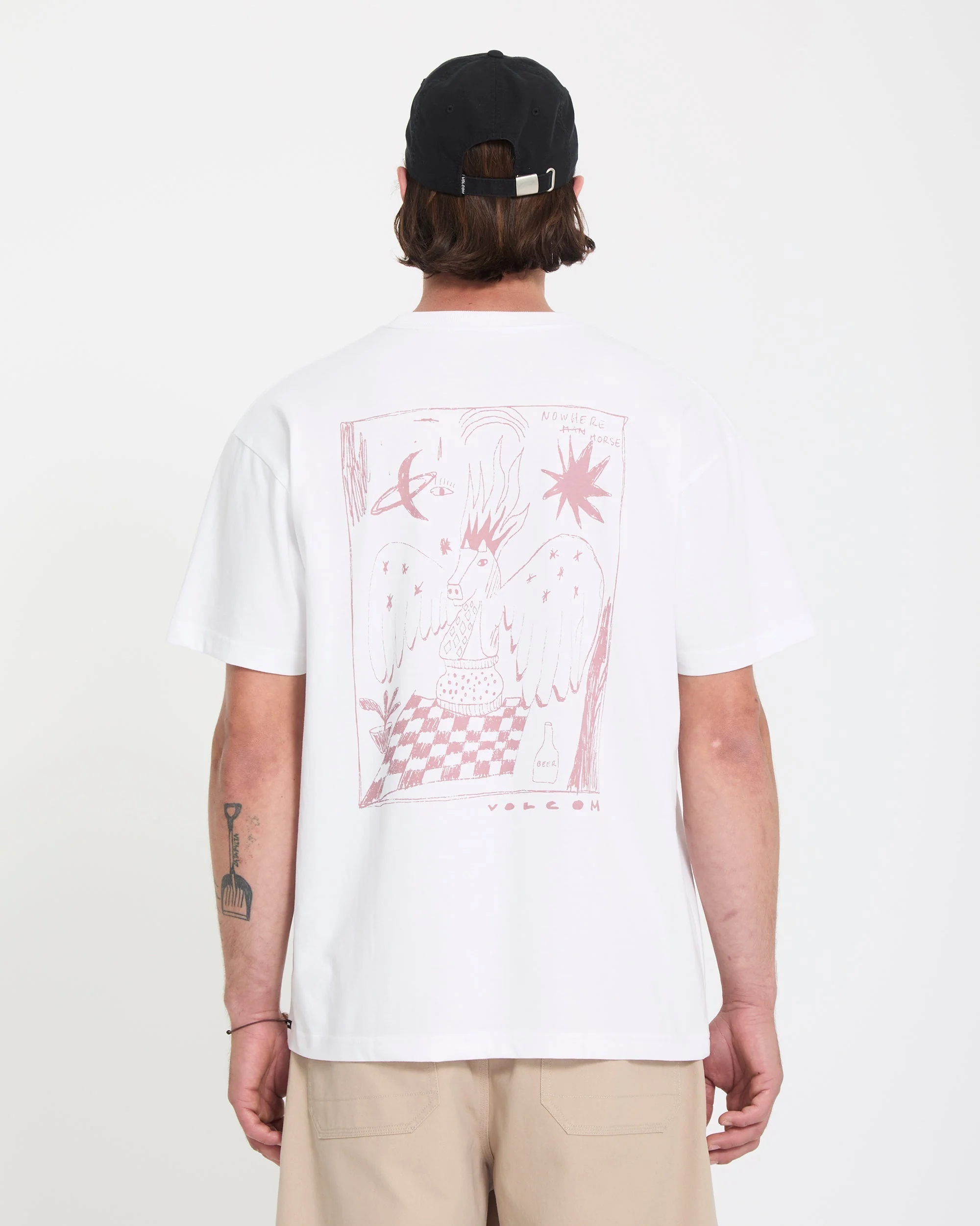 T-shirt Nowhere - White - Image 3