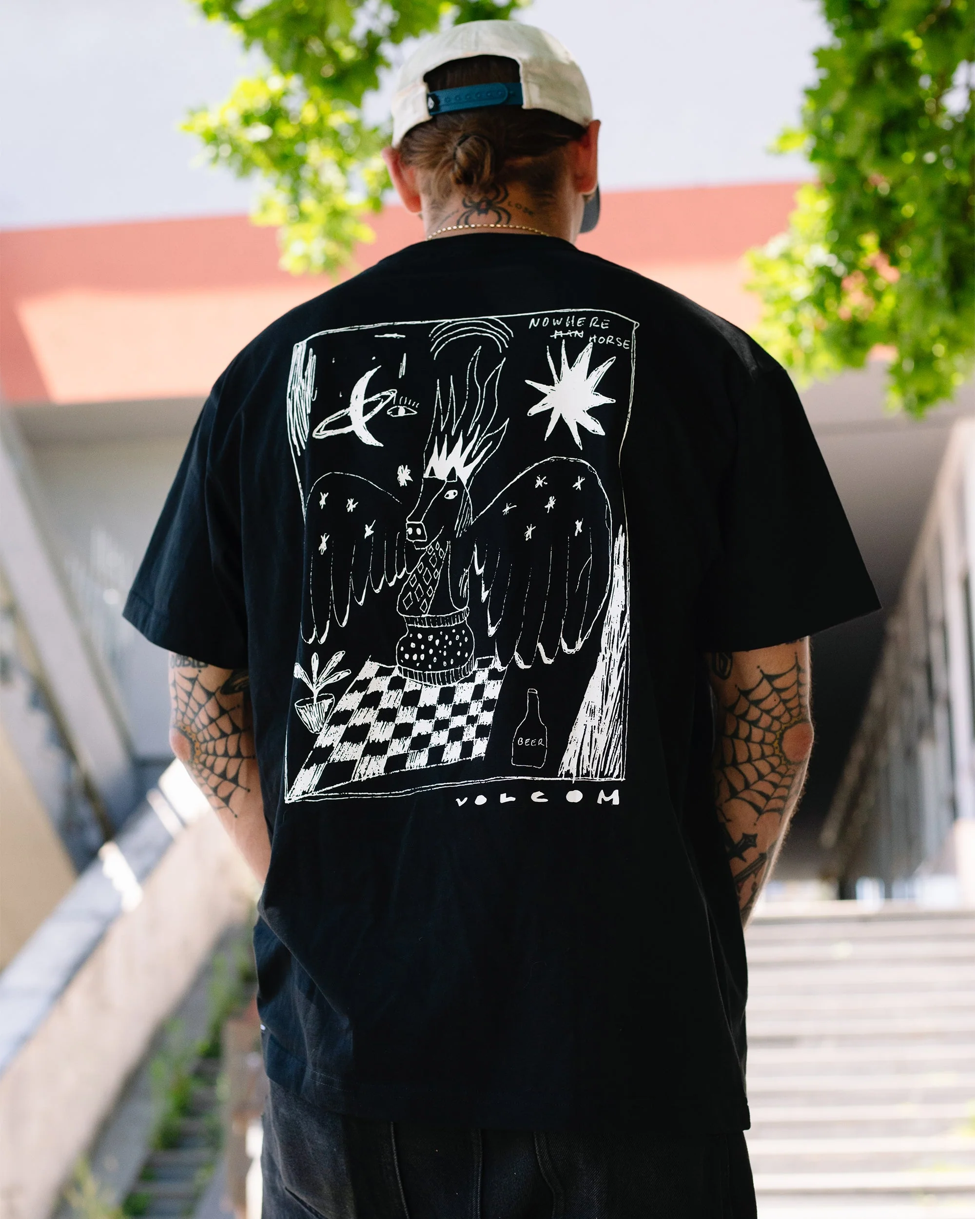 T-shirt Nowhere - Black
