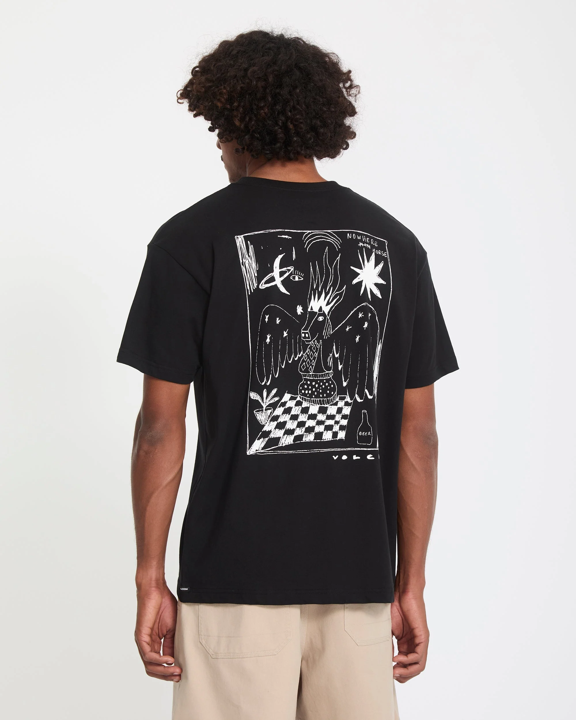 T-shirt Nowhere - Black - Image 3
