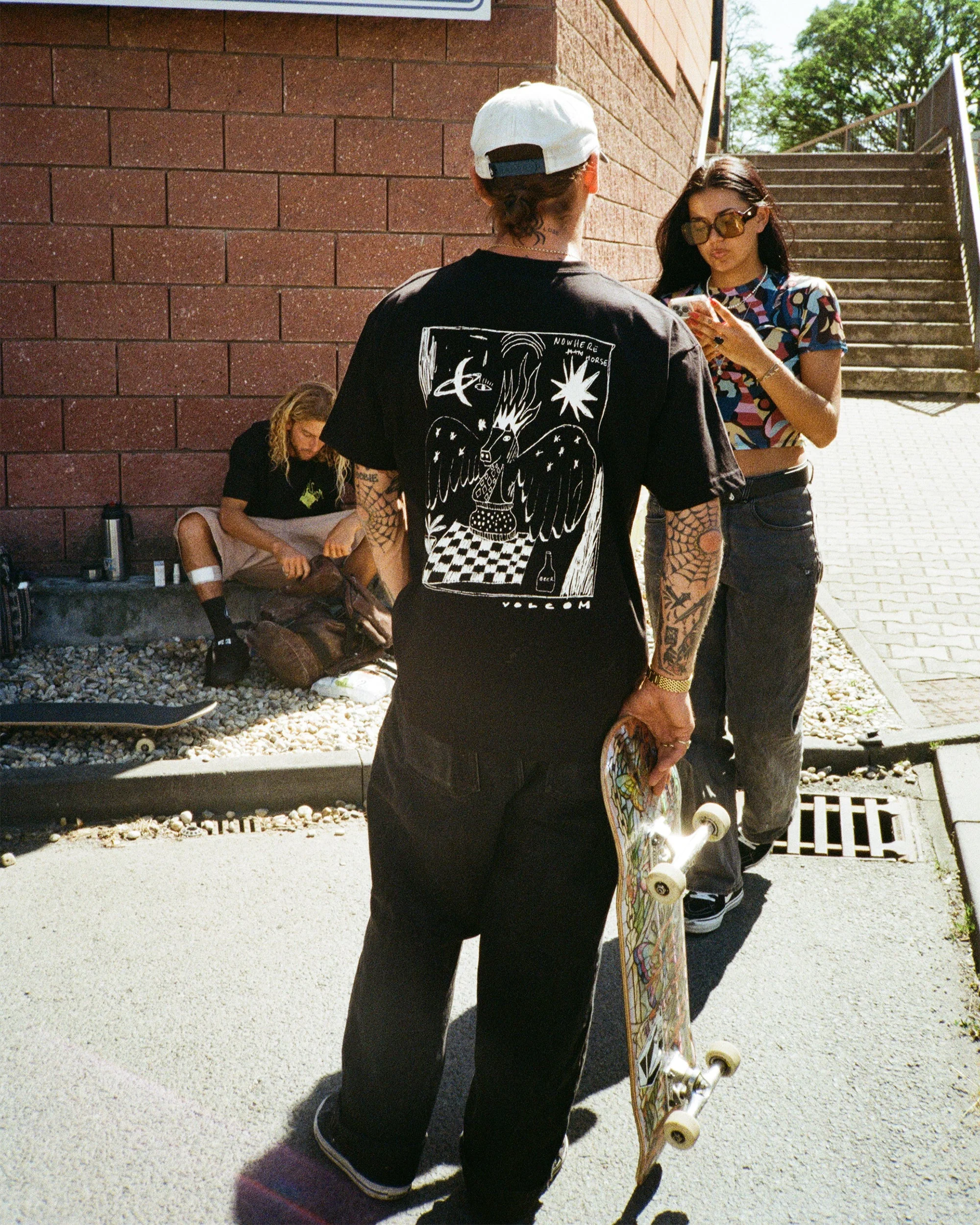T-shirt Nowhere - Black - Image 4
