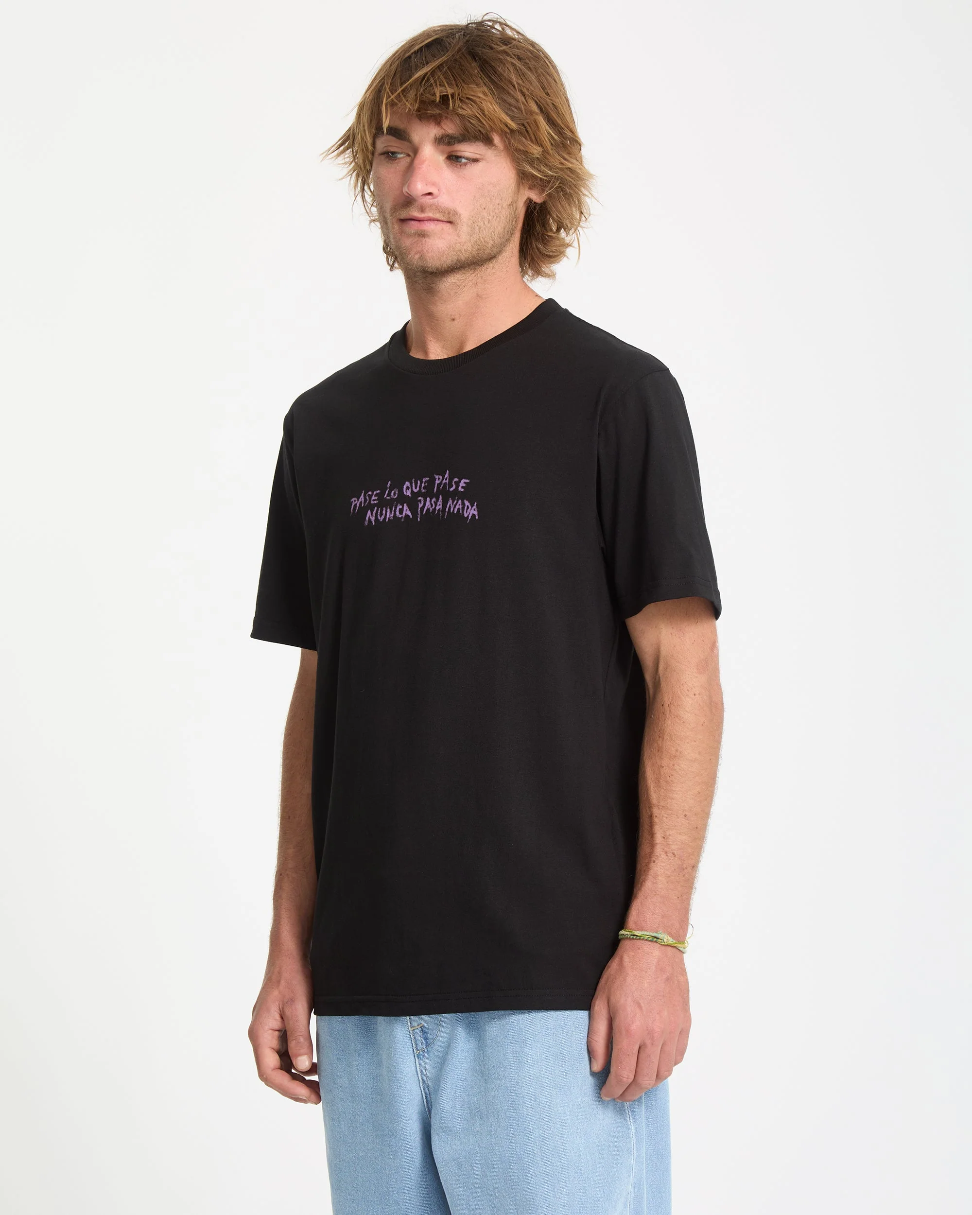 T-Shirt Nunca Pasa - Black - Image 10