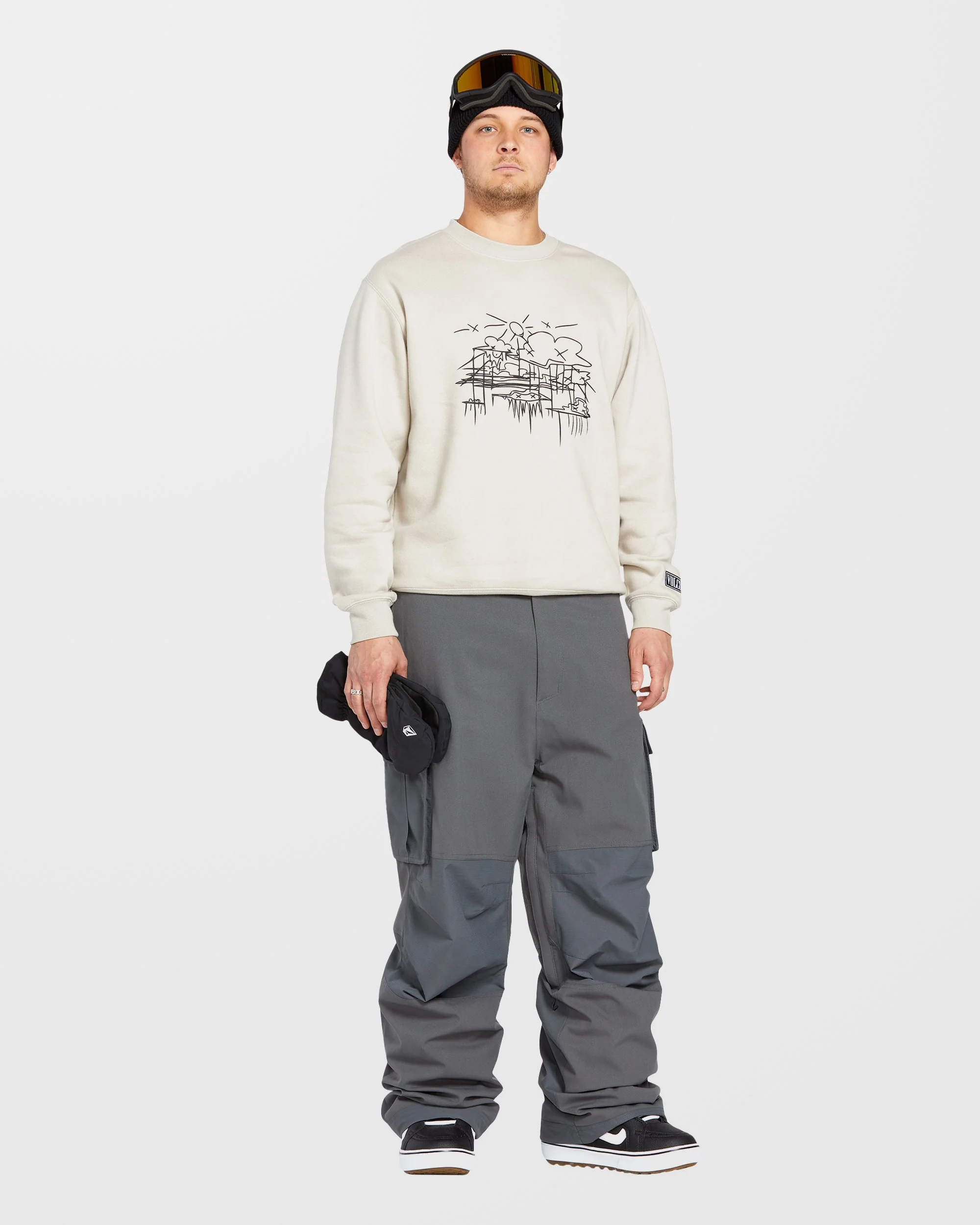 Pantalon Nwrk Baggy - Charcoal - Image 5
