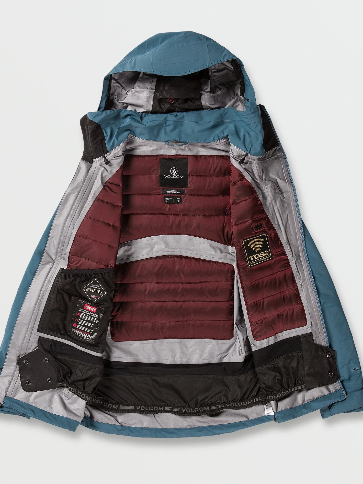 Veste de snow Nya Tds Infrared Gore-Tex - Petrol Blue - Image 10