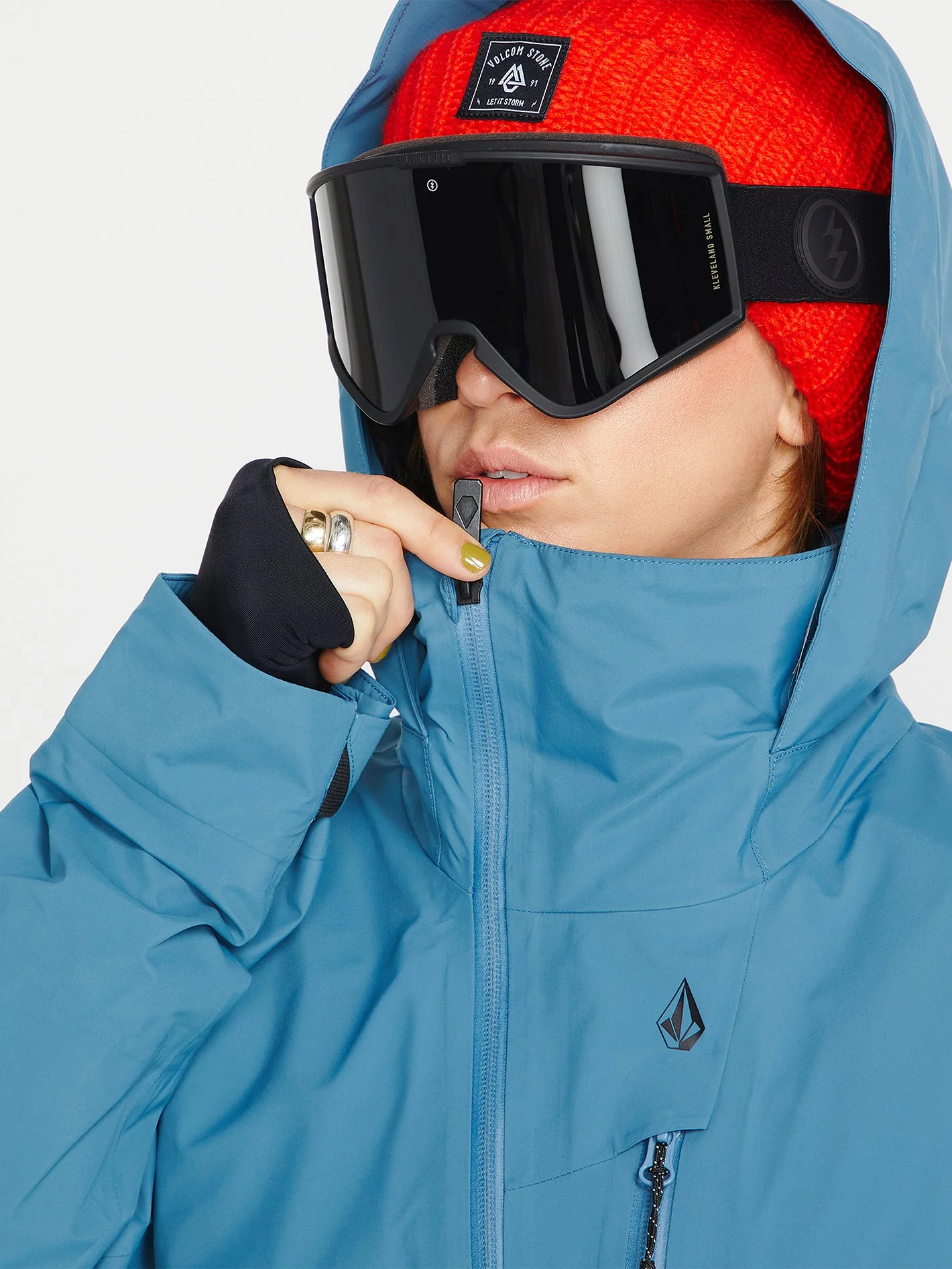 Veste de snow Nya Tds Infrared Gore-Tex - Petrol Blue - Image 8