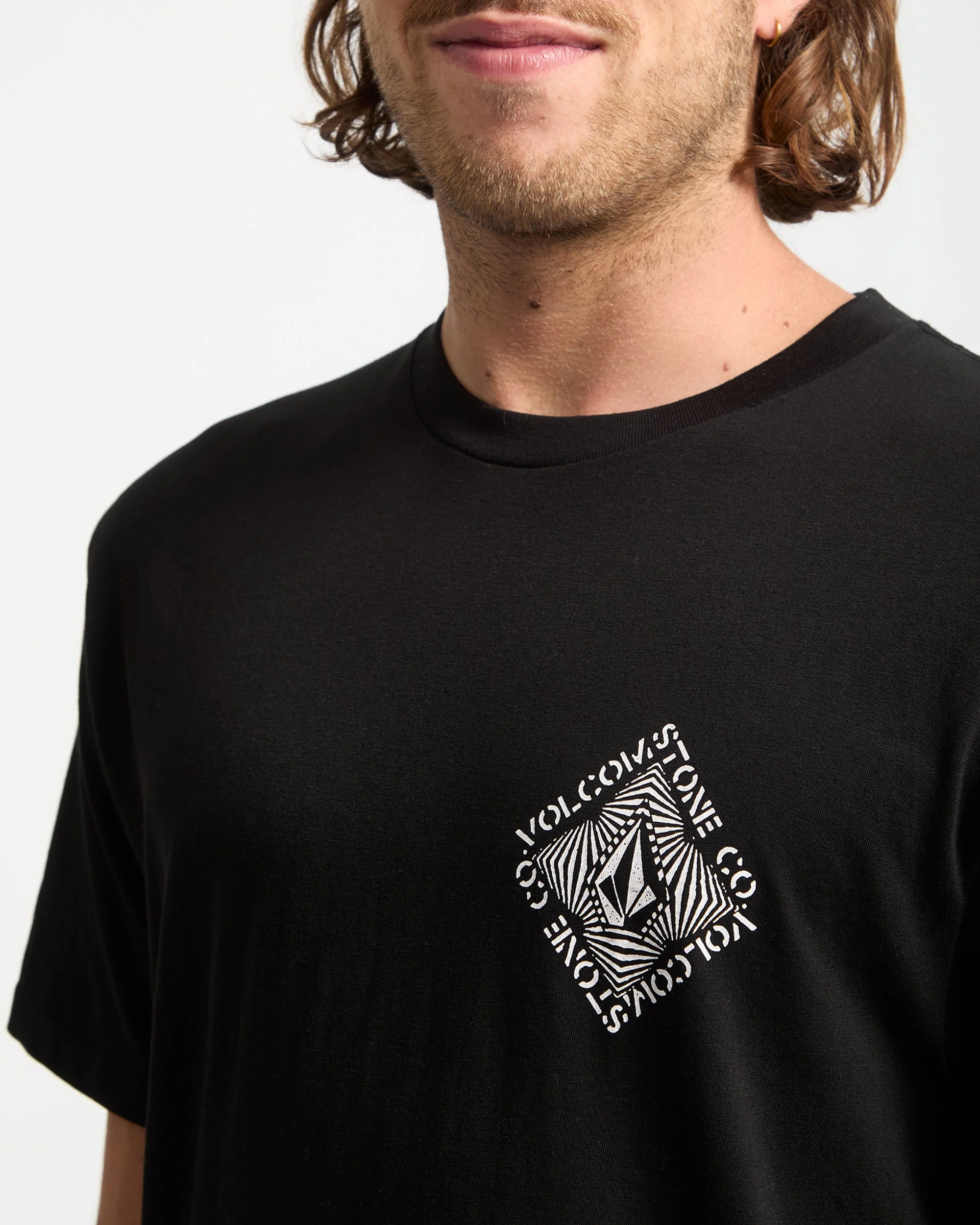 T-Shirt Obtical - Black - Image 3