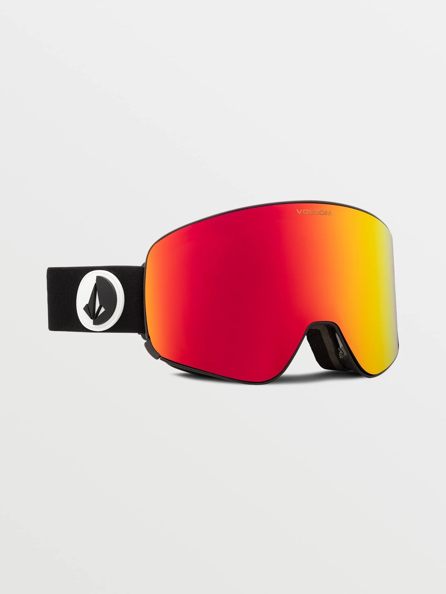 Masque de snow Odyssey Gloss Black (+ Bonus Lens) - Red Chrome - Image 3