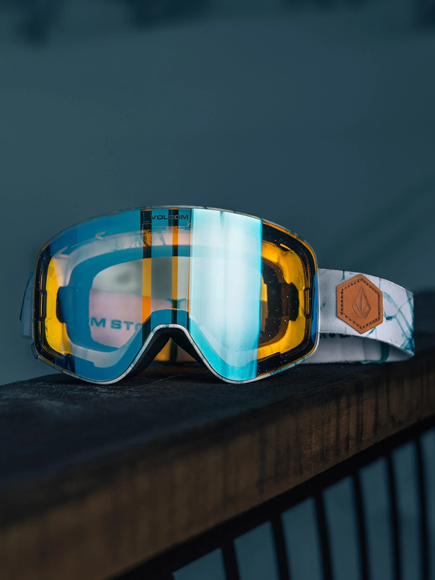 Masque de snow Odyssey White Ice (+ écran bonus Grey Chrome) - ICE CHROME