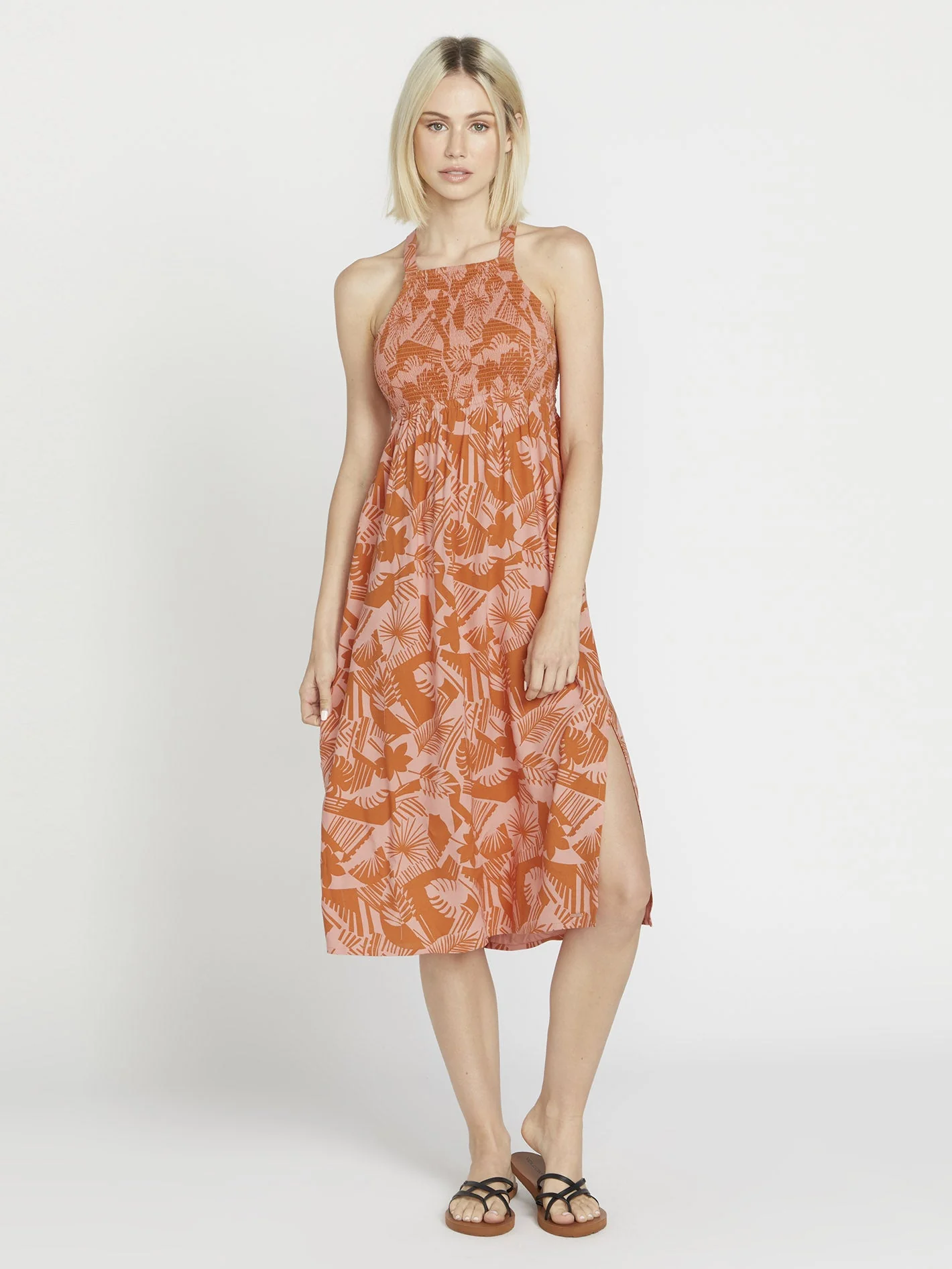 Robe Off Tropic - Burnt Sienna