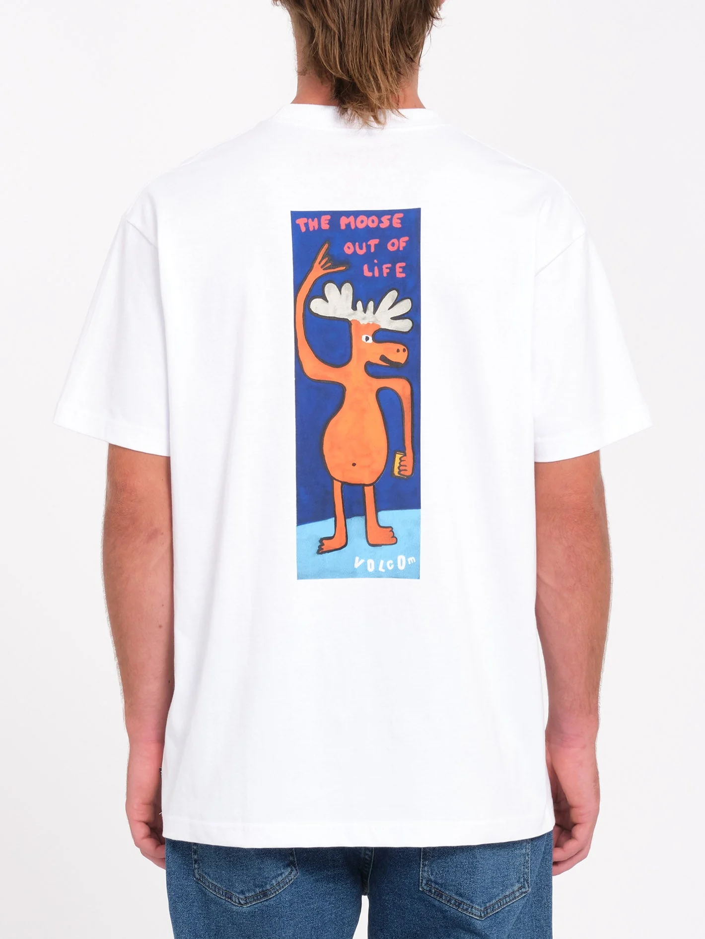 T-shirt Olivmoose - WHITE - Image 3