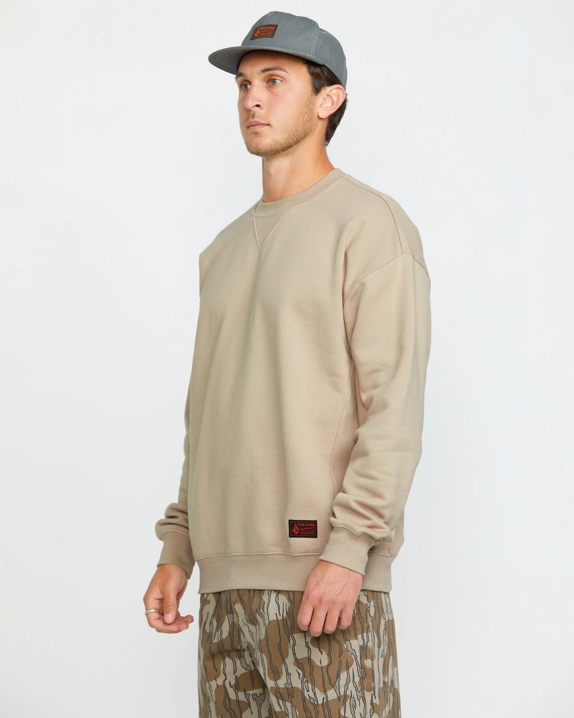 Sweatshirt Operators - LIGHT KHAKI - Image 5