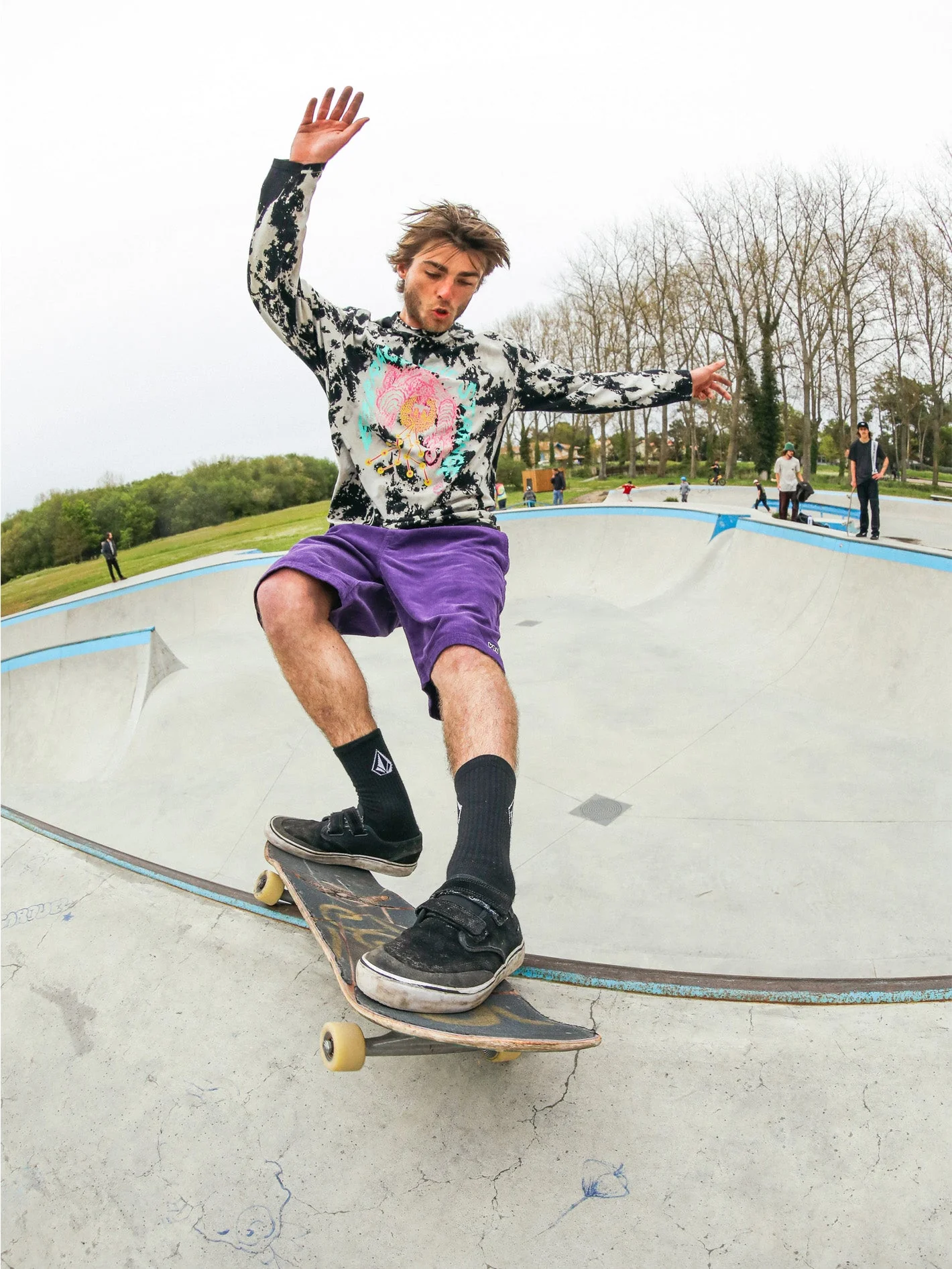 Short Outer Spaced 21" - DEEP PURPLE - Image 8