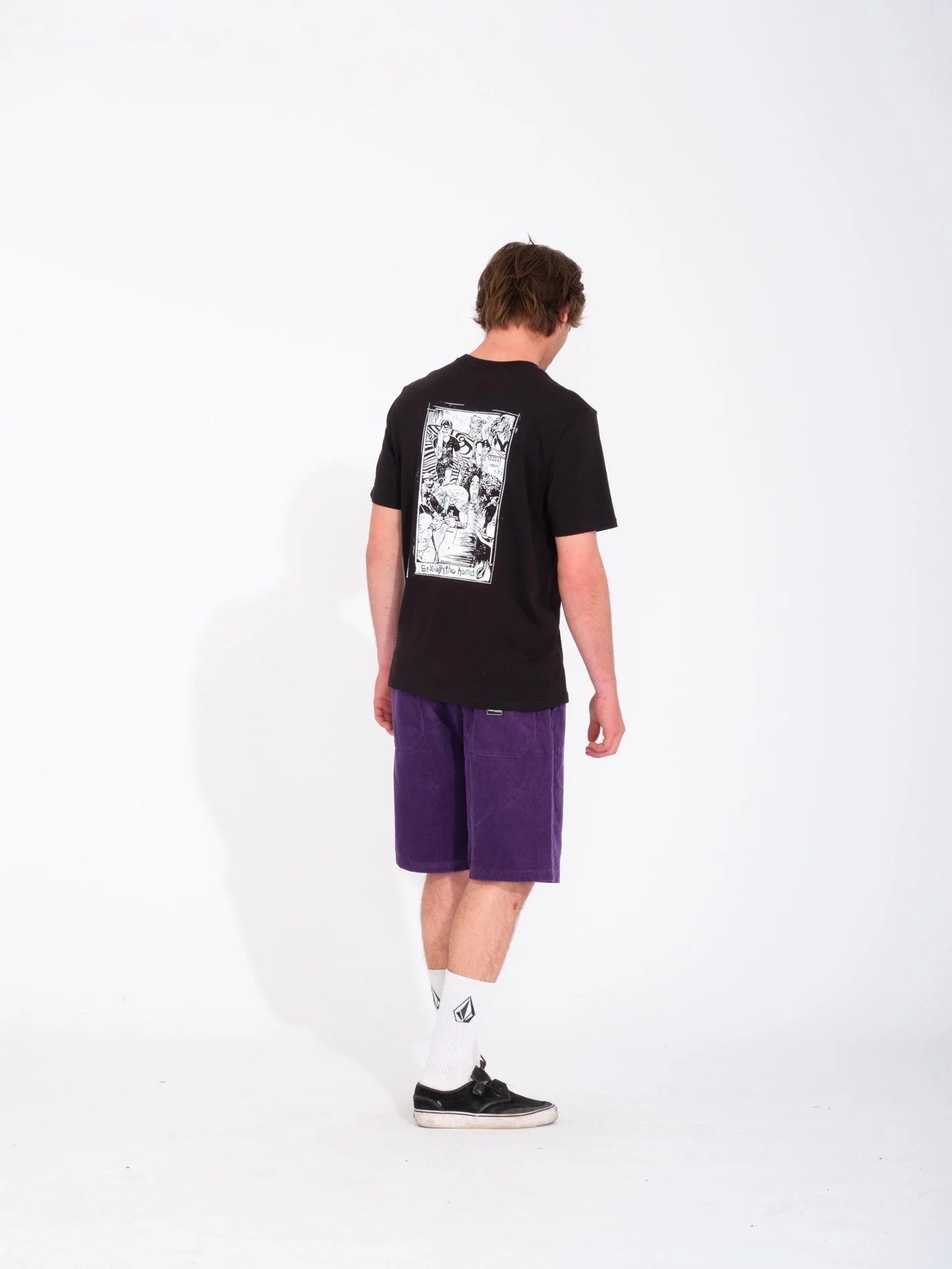 Short Outer Spaced 21" - DEEP PURPLE - Image 9