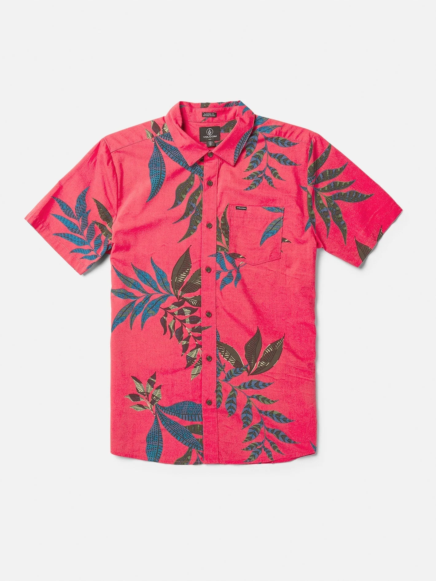 Chemise Floral Paradiso - WASHED RUBY - Image 3