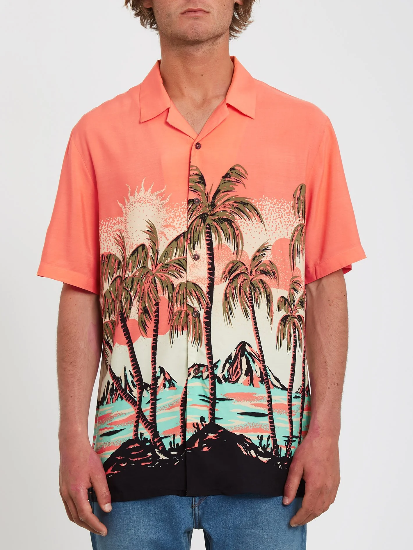 Chemise Parodice - LIVING CORAL
