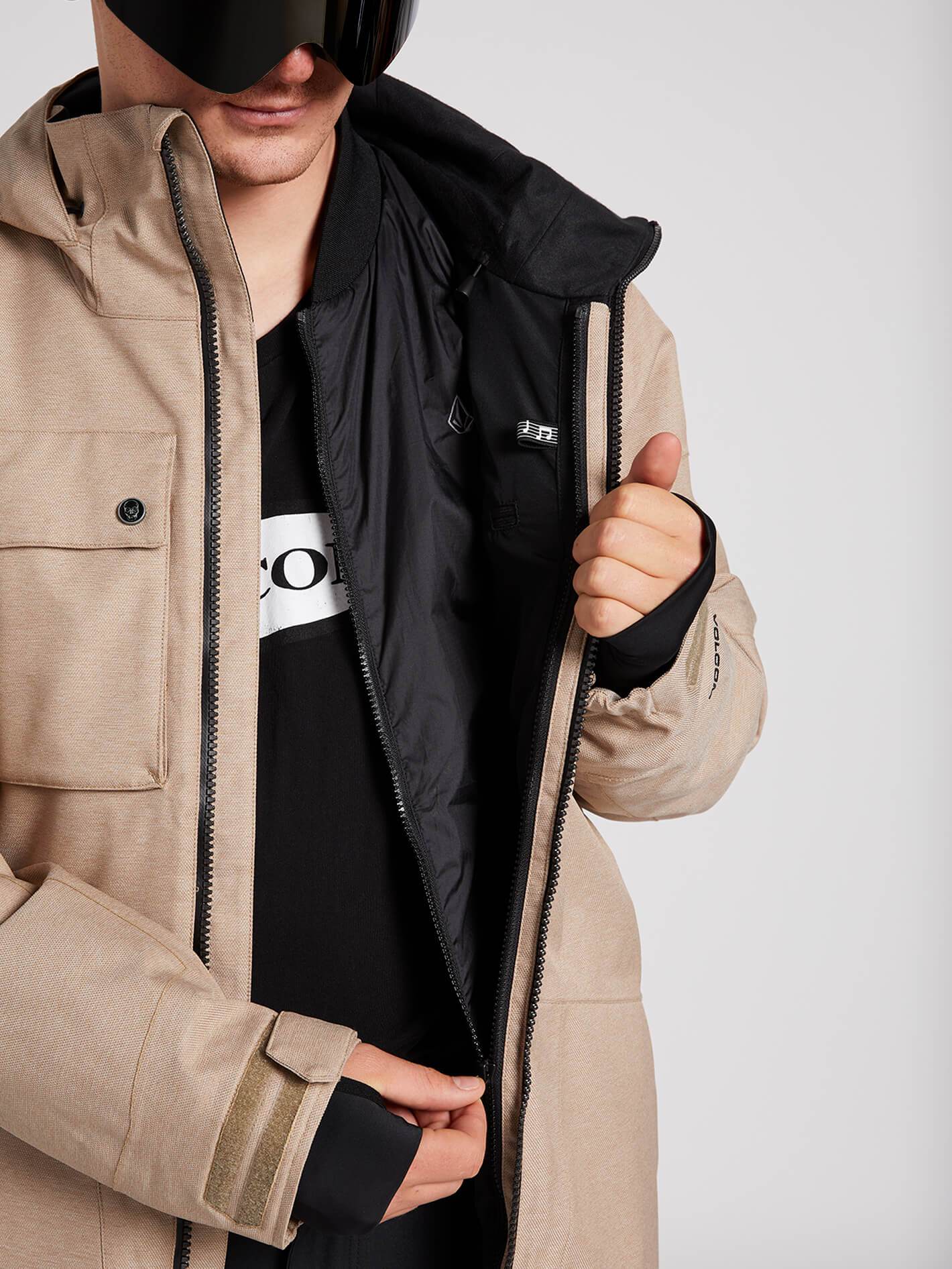 Mens Pat Moore 3-In-1 Jacket - Black - Image 9