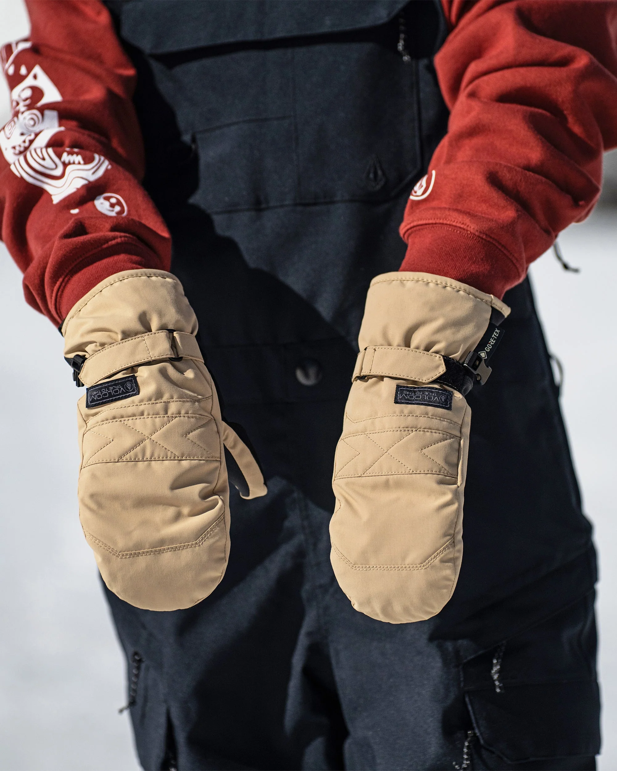 Moufles Peep Gore-Tex - Sand - Image 2